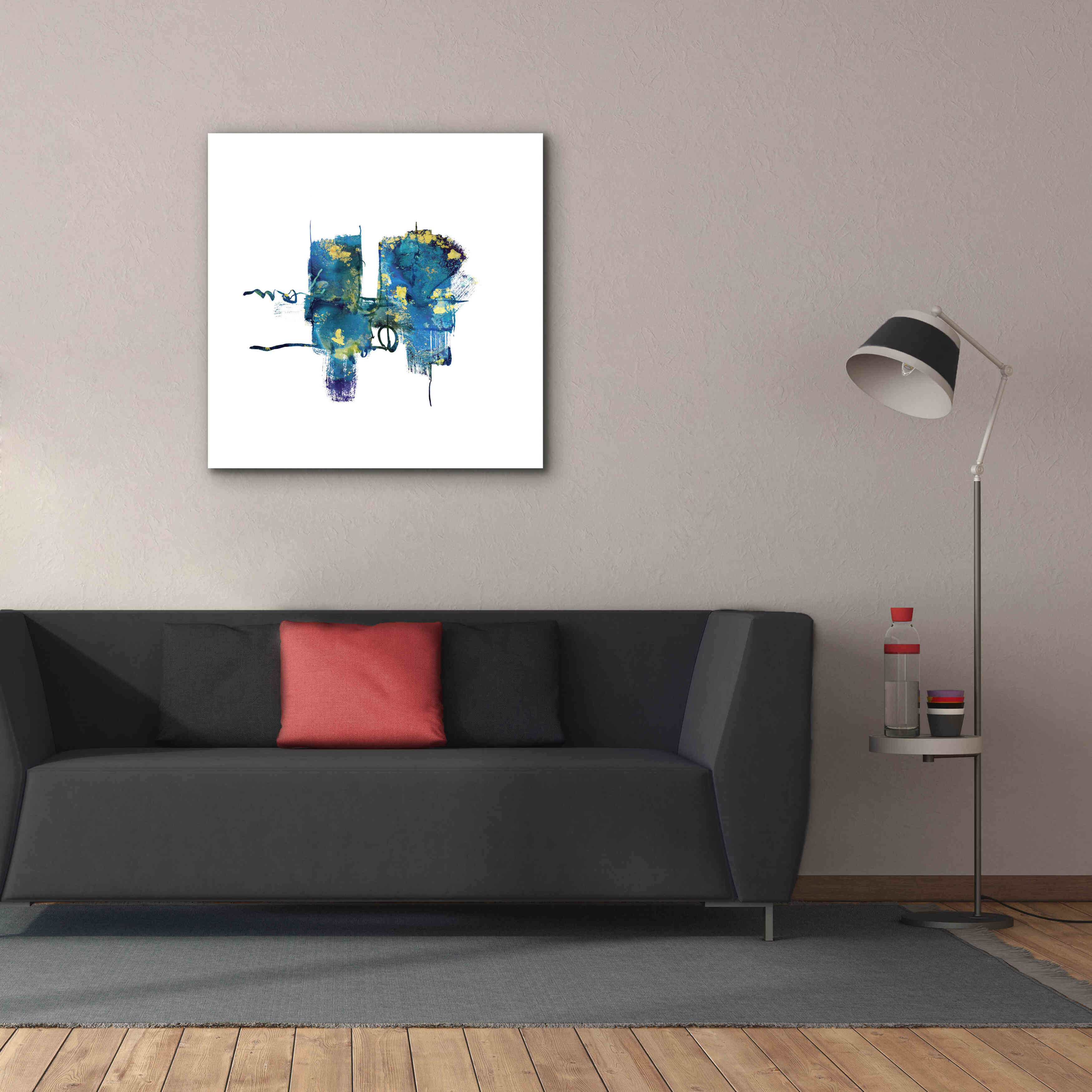 'Eastern Visions 13' by Jaclyn Frances, Giclee Canvas Wall Art,37x37