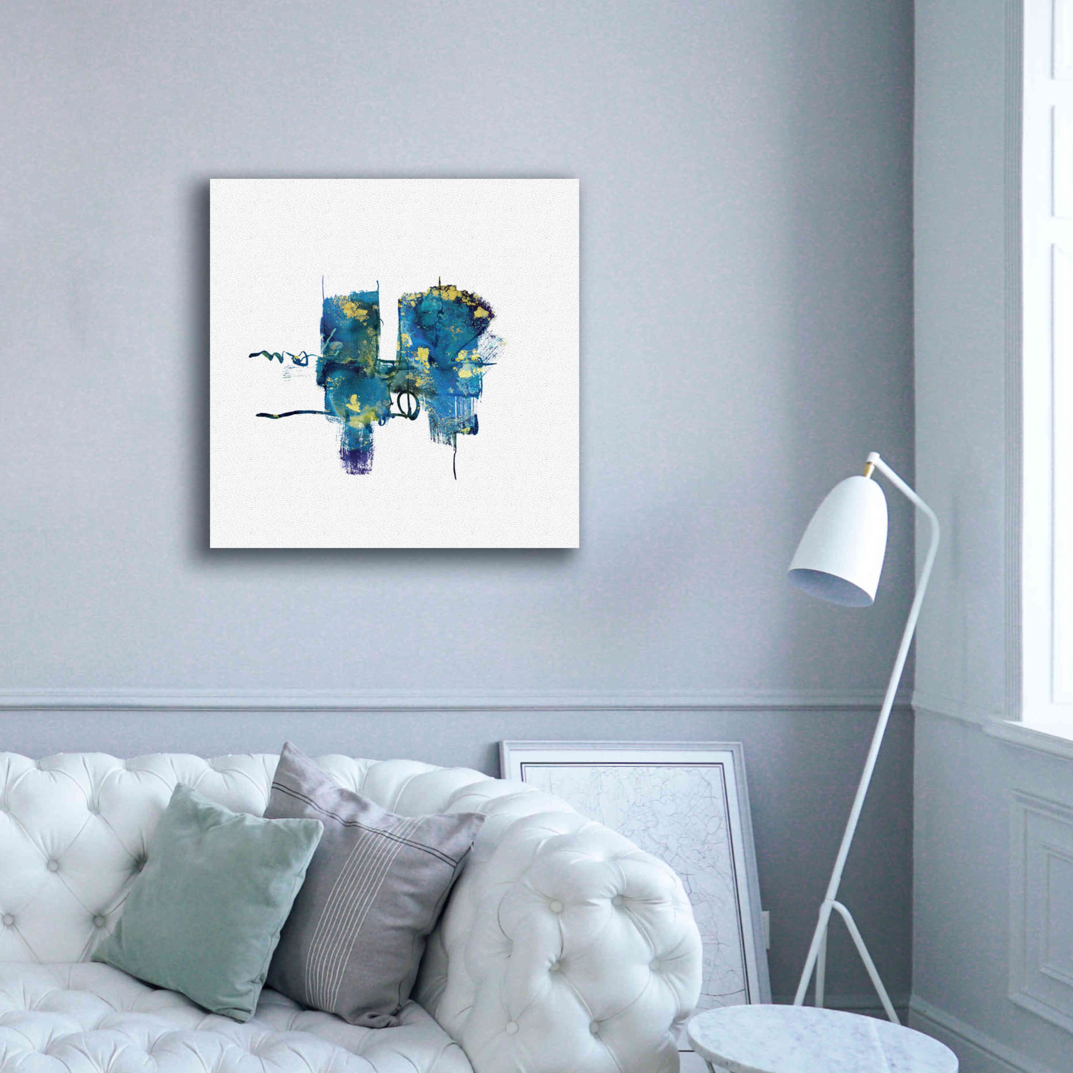 'Eastern Visions 13' by Jaclyn Frances, Giclee Canvas Wall Art,37x37