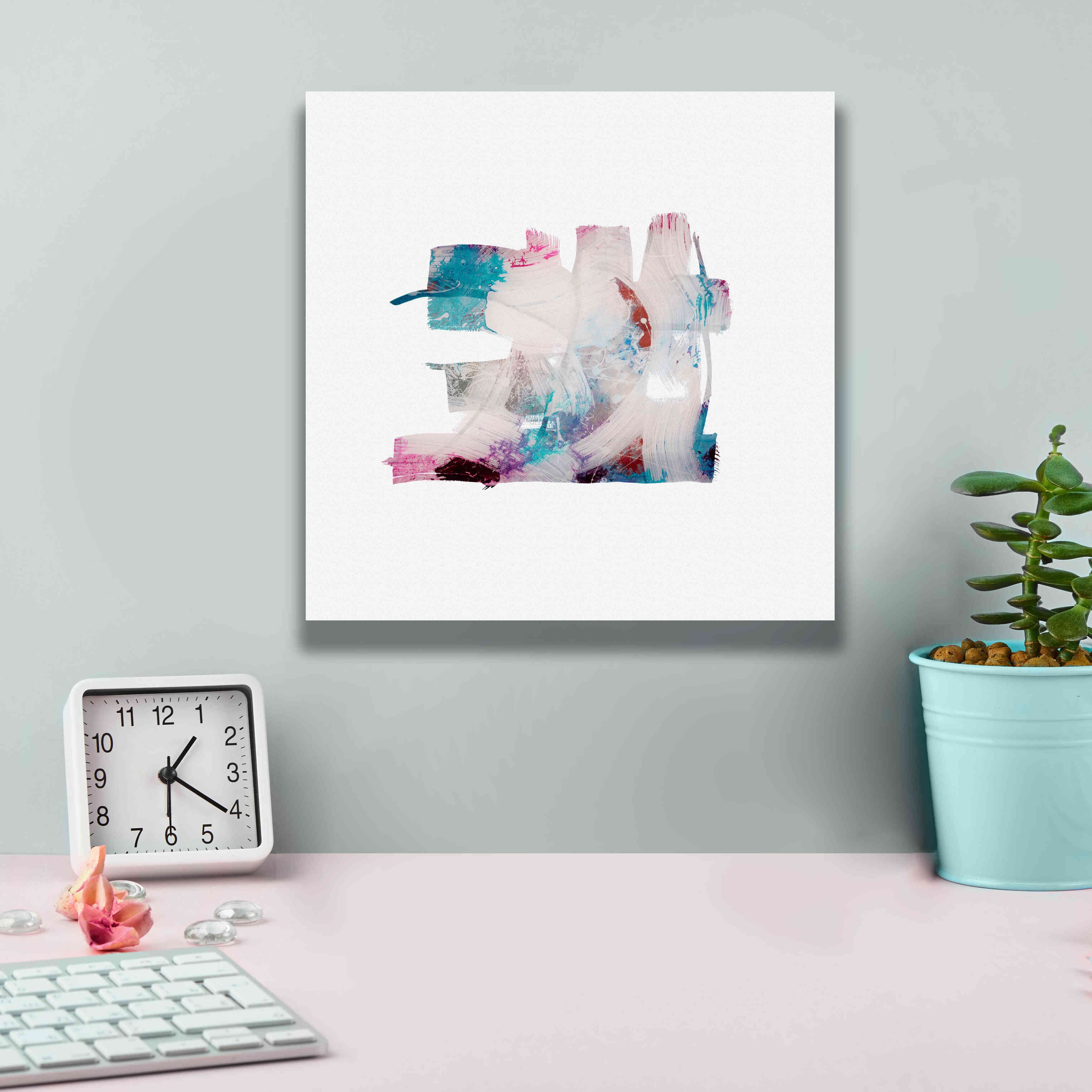 'Eastern Visions 14' by Jaclyn Frances, Giclee Canvas Wall Art,12x12