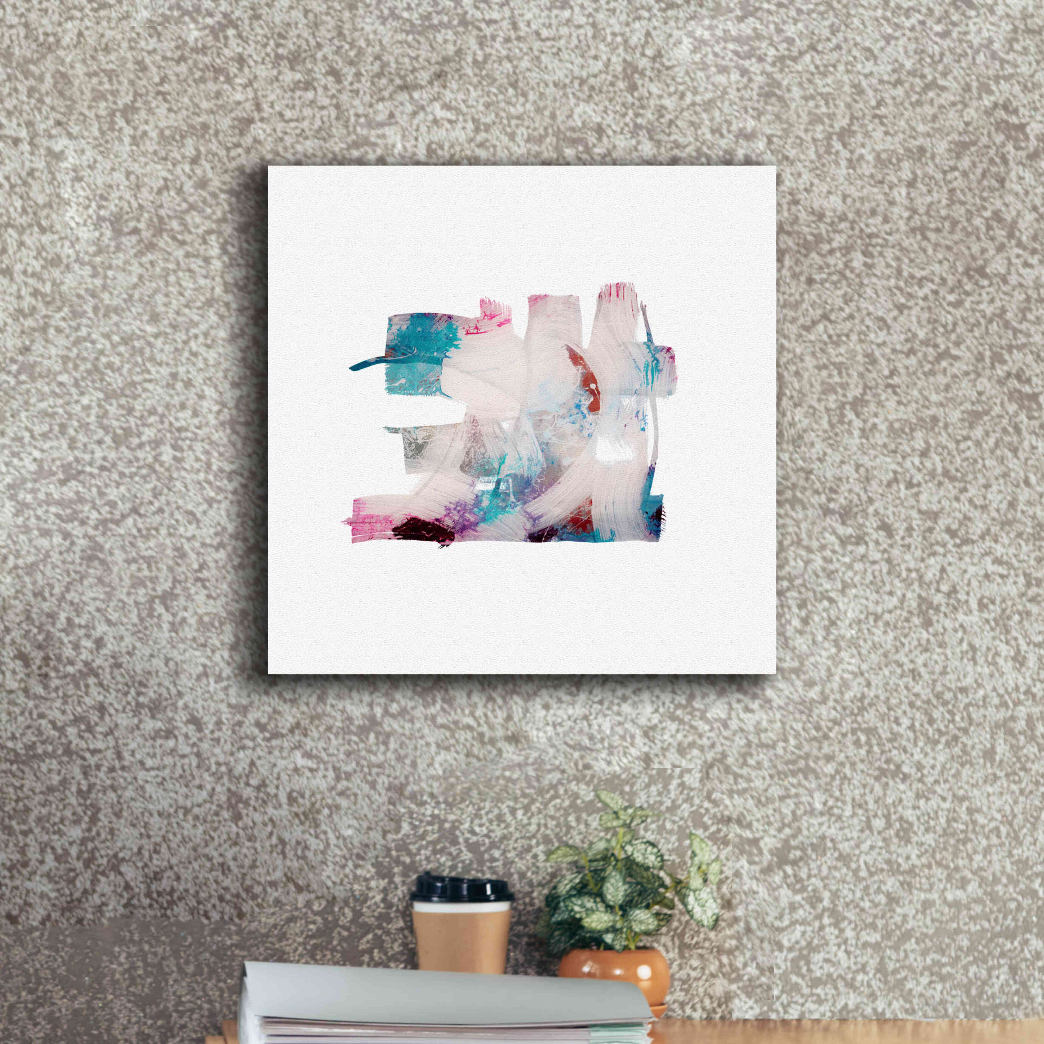 'Eastern Visions 14' by Jaclyn Frances, Giclee Canvas Wall Art,18x18