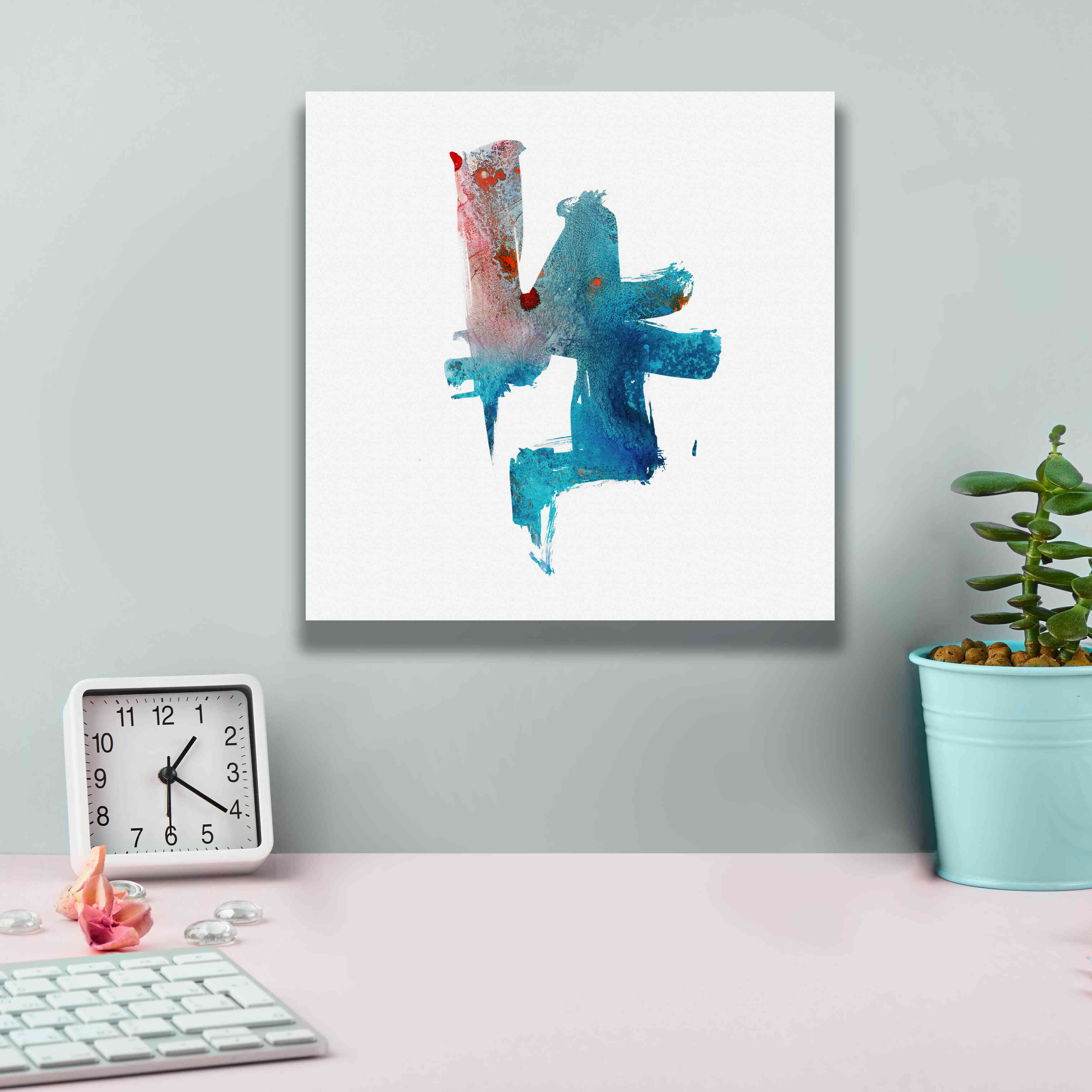 'Eastern Visions 2' by Jaclyn Frances, Giclee Canvas Wall Art,12x12