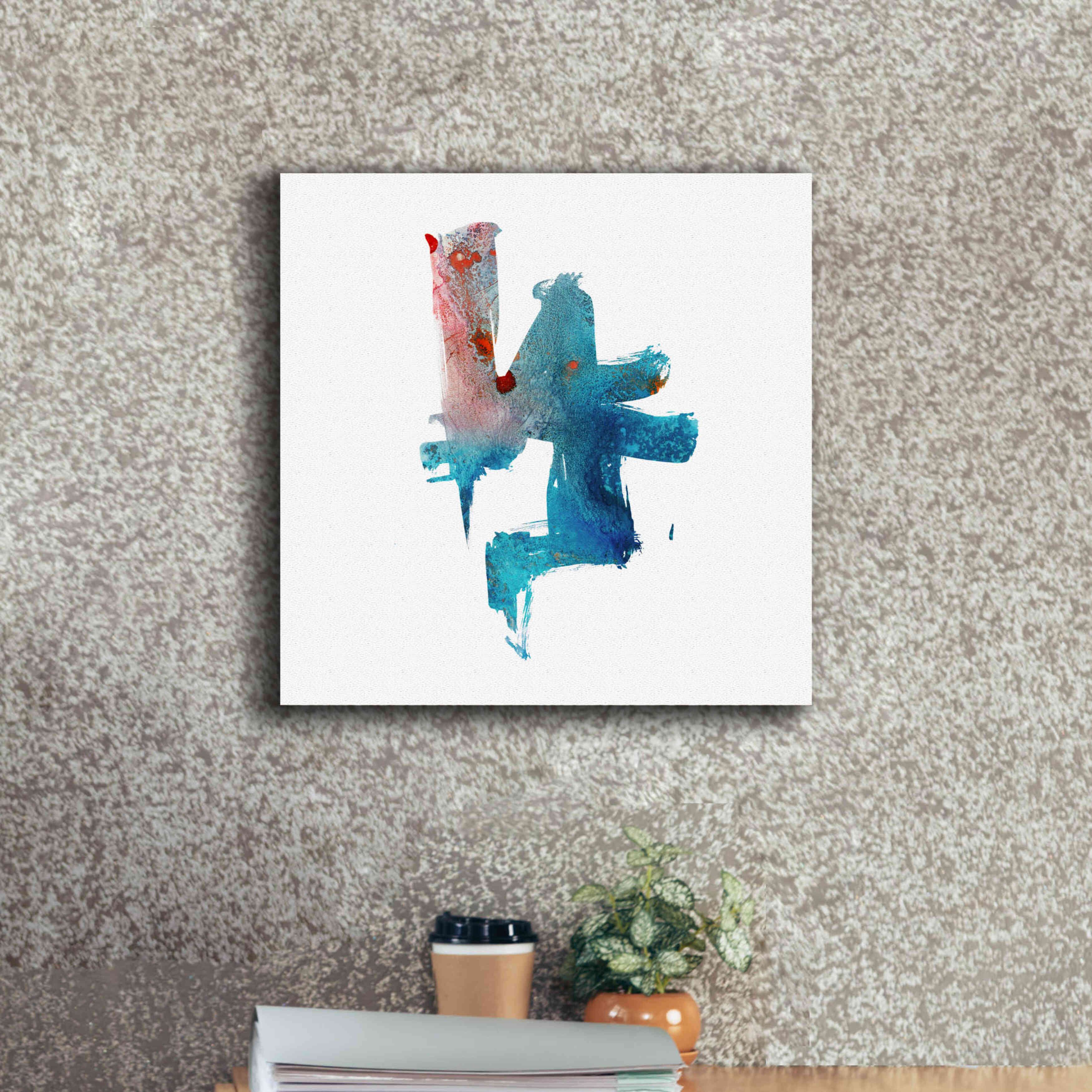 'Eastern Visions 2' by Jaclyn Frances, Giclee Canvas Wall Art,18x18