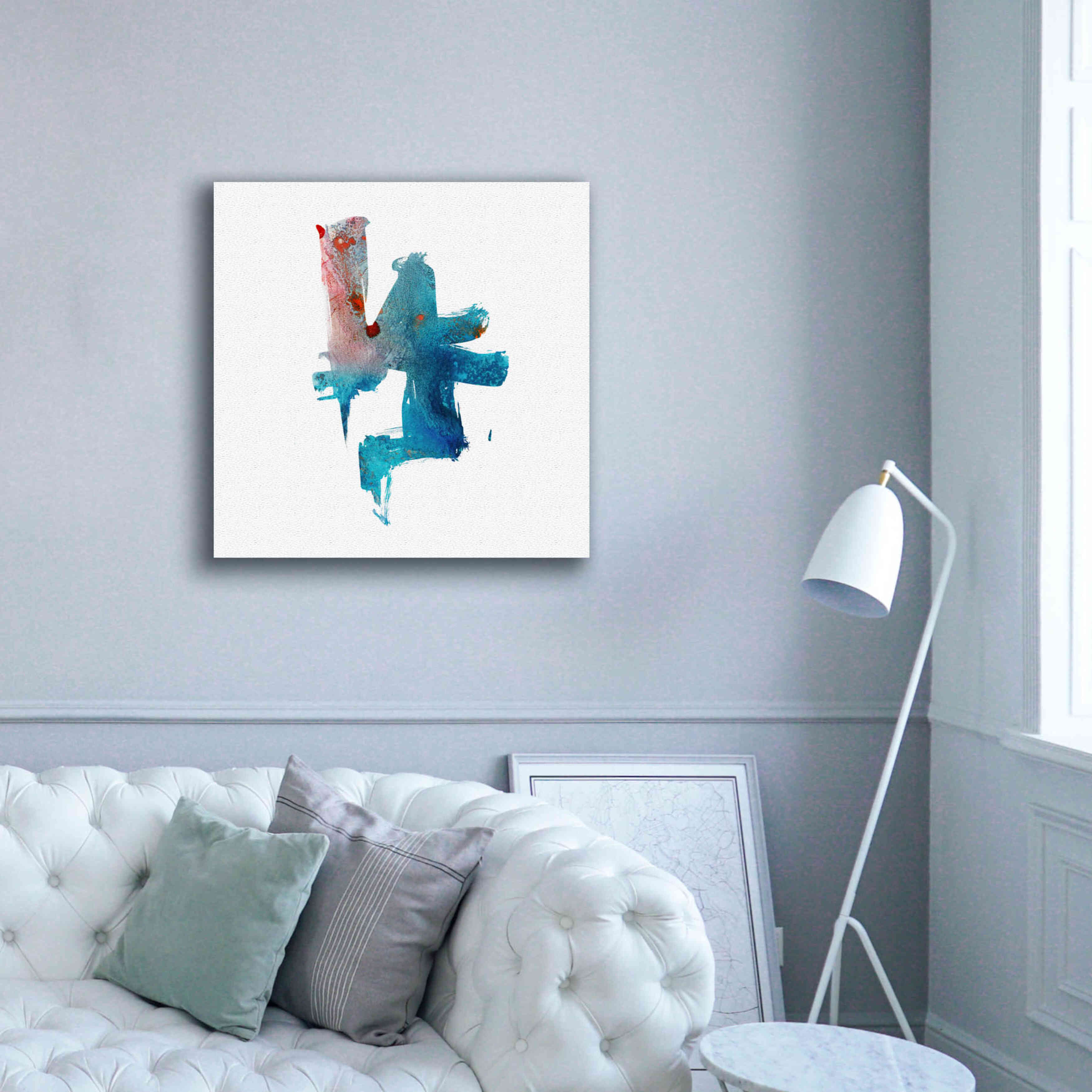 'Eastern Visions 2' by Jaclyn Frances, Giclee Canvas Wall Art,37x37