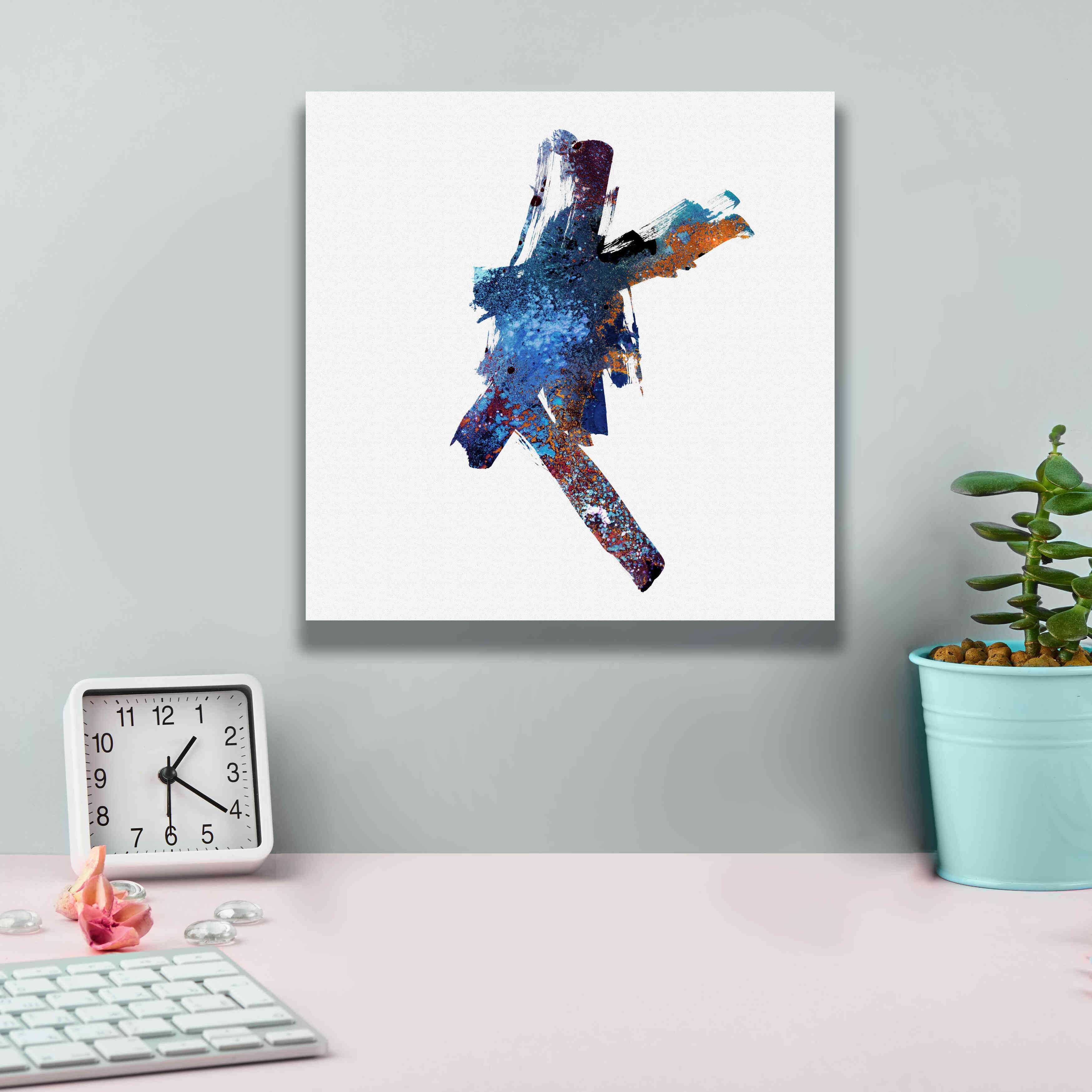 'Eastern Visions 3' by Jaclyn Frances, Giclee Canvas Wall Art,12x12