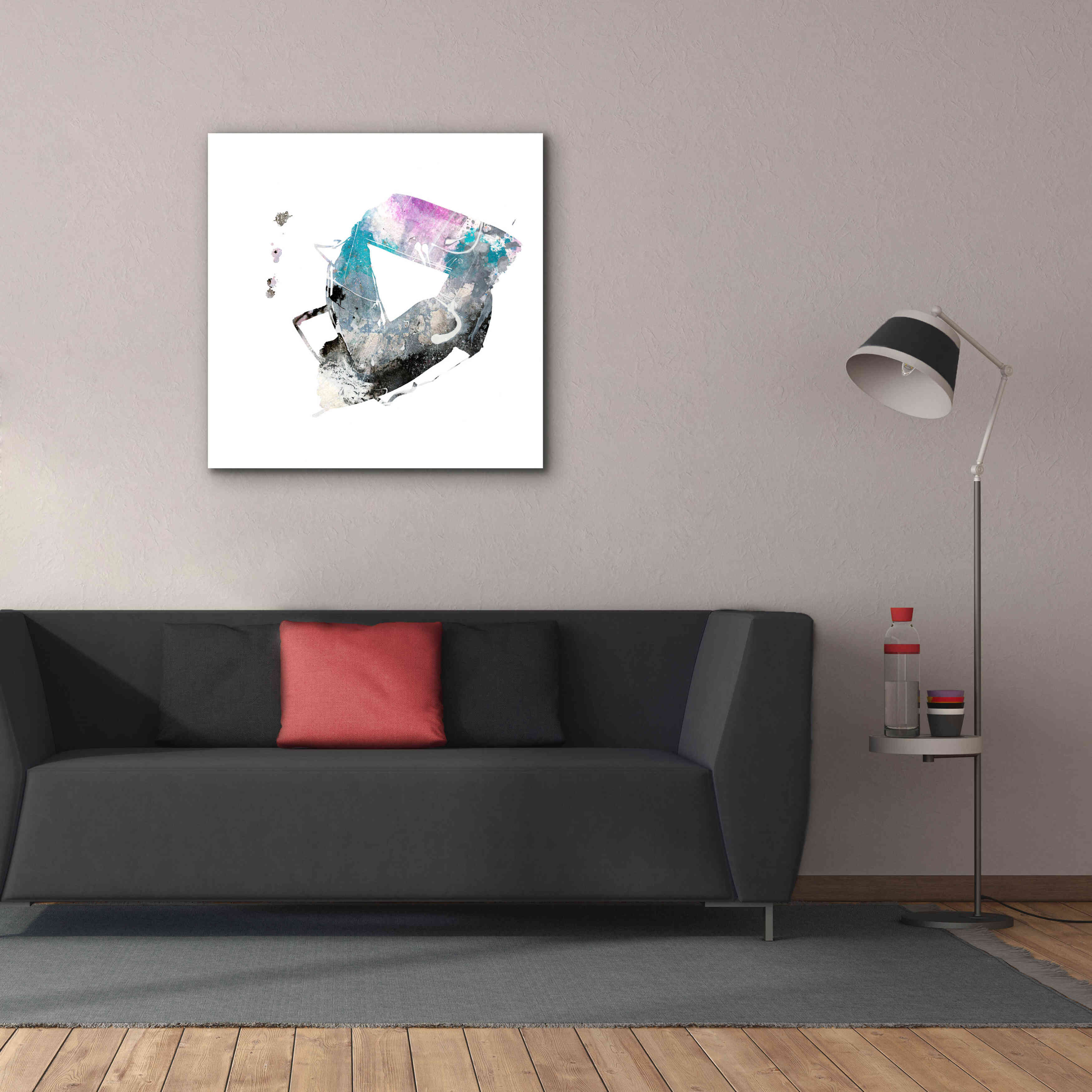 'Eastern Visions 4' by Jaclyn Frances, Giclee Canvas Wall Art,37x37