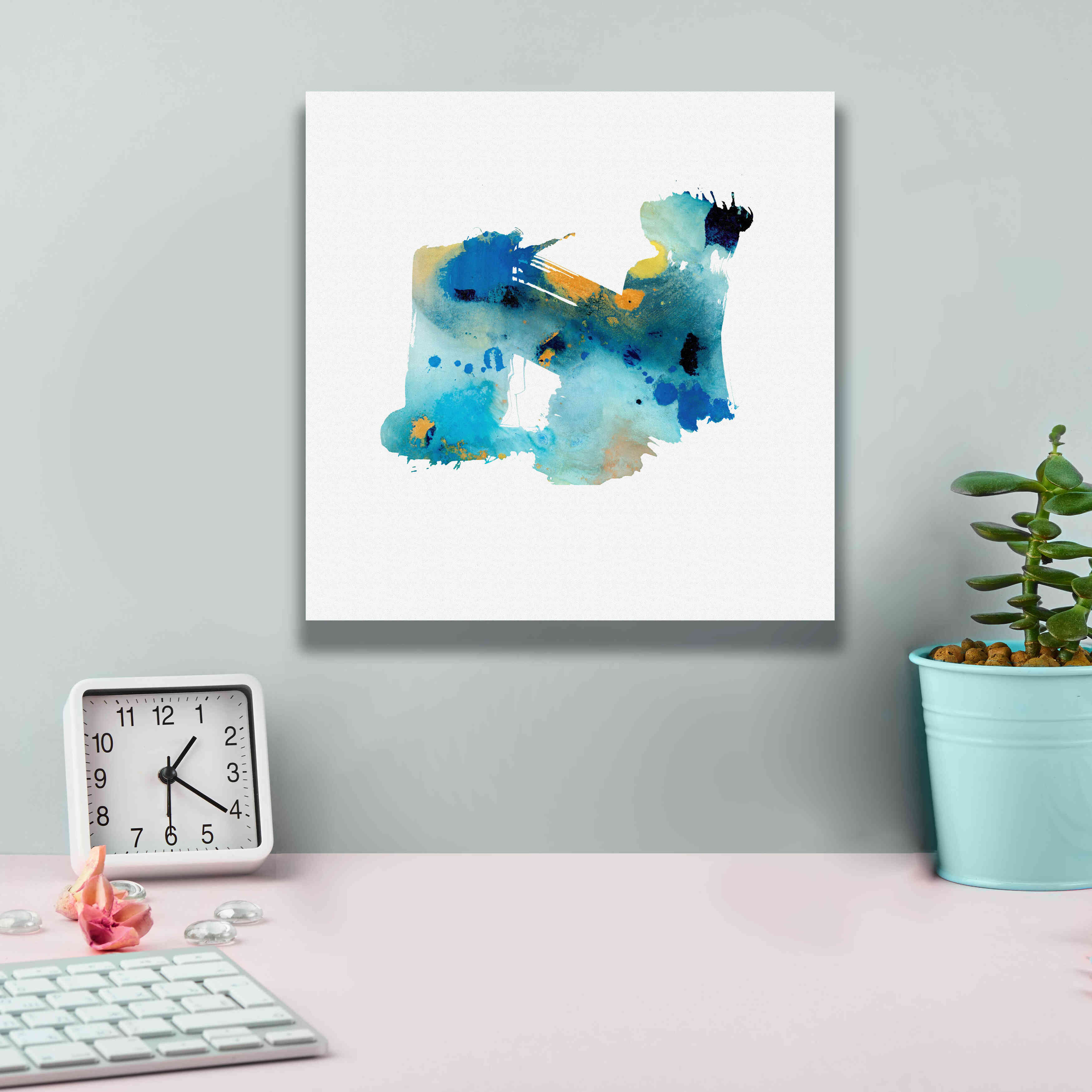 'Eastern Visions 5' by Jaclyn Frances, Giclee Canvas Wall Art,12x12