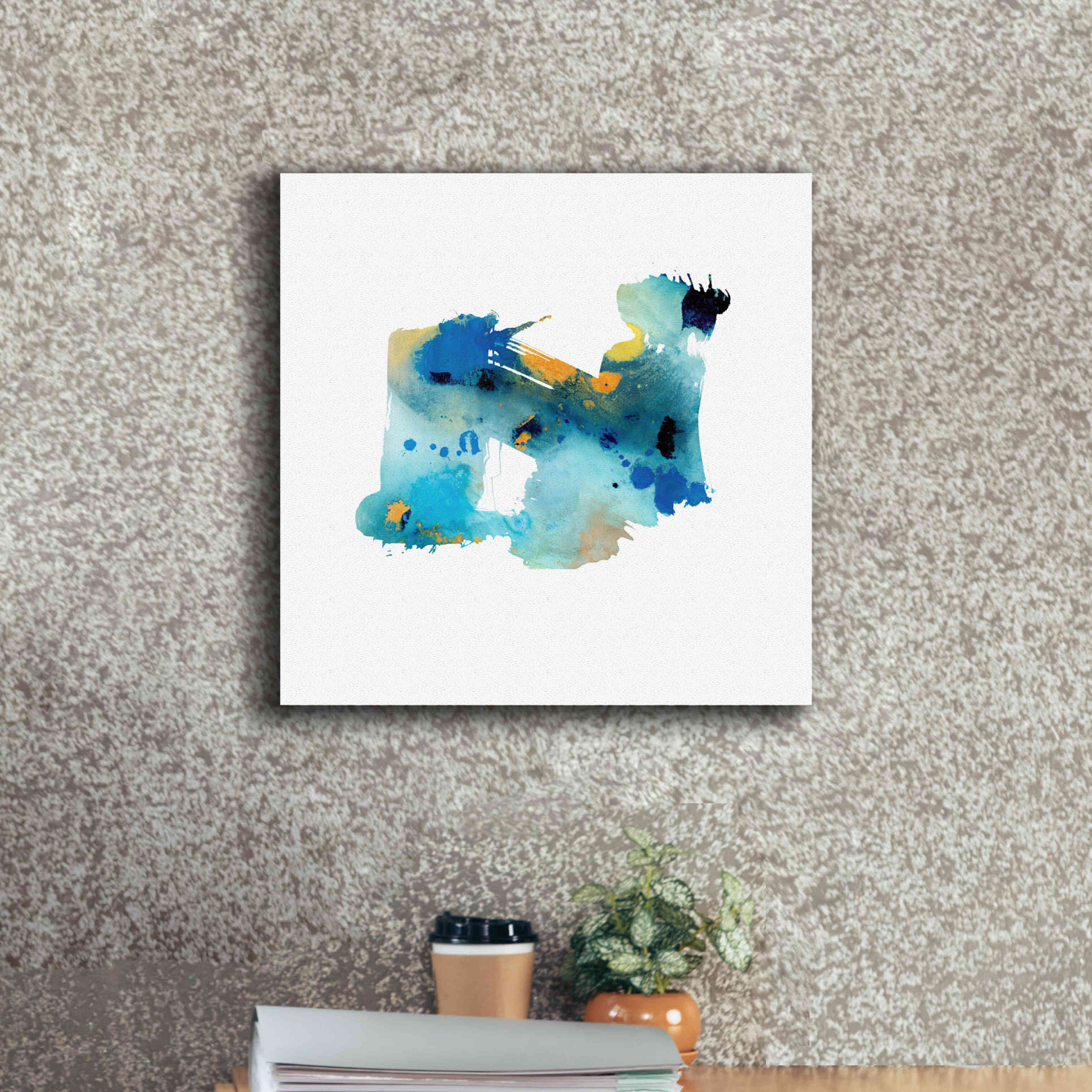 'Eastern Visions 5' by Jaclyn Frances, Giclee Canvas Wall Art,18x18