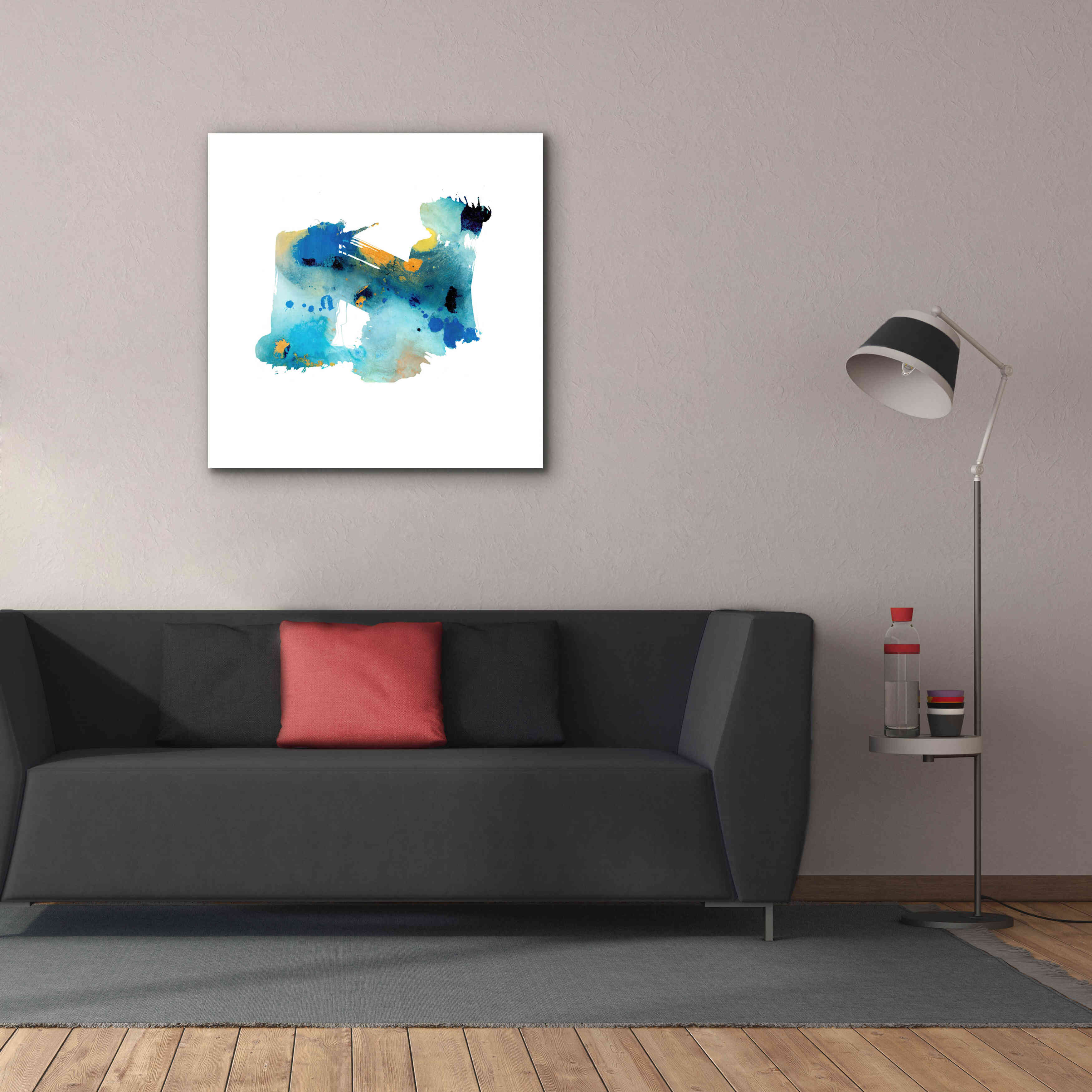 'Eastern Visions 5' by Jaclyn Frances, Giclee Canvas Wall Art,37x37