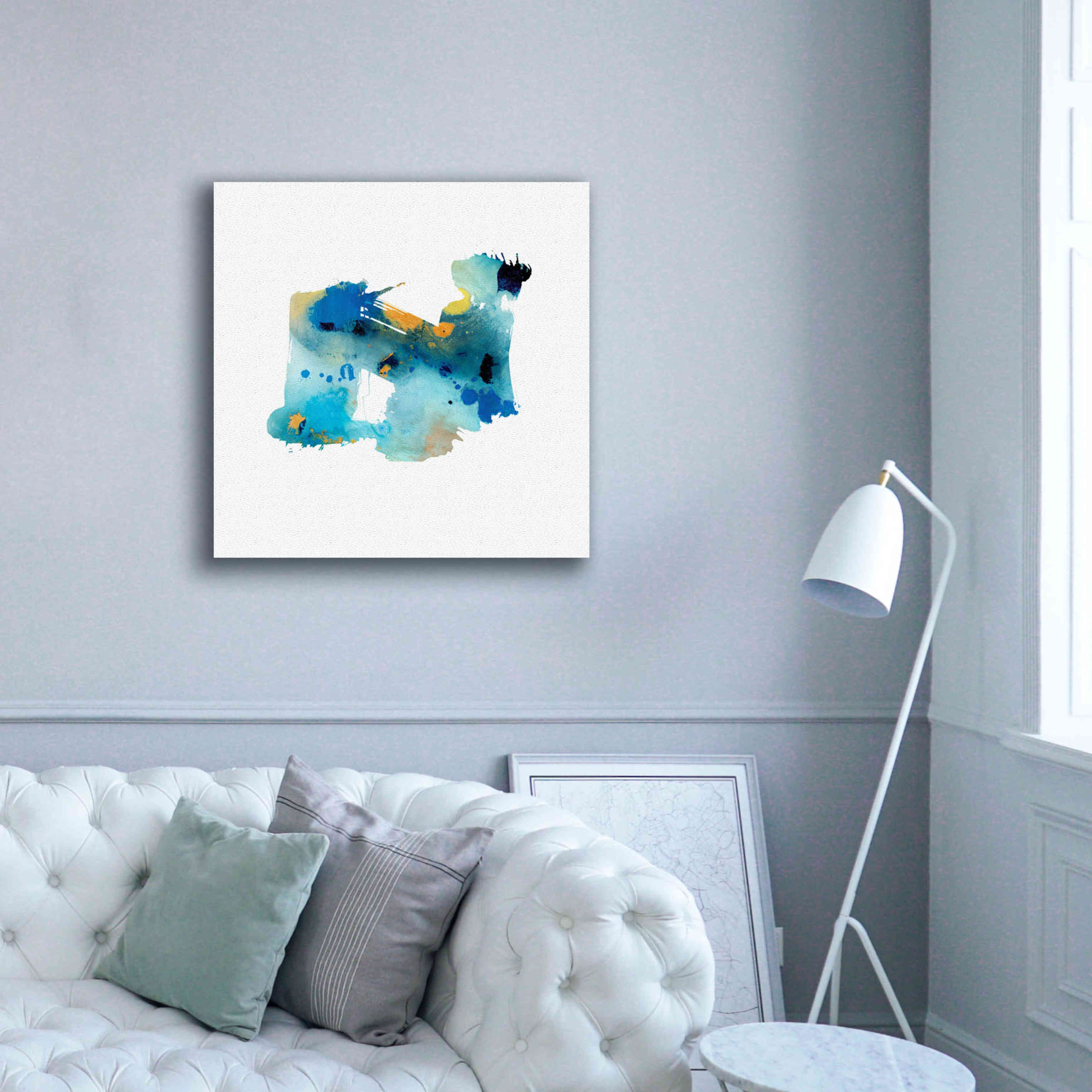 'Eastern Visions 5' by Jaclyn Frances, Giclee Canvas Wall Art,37x37