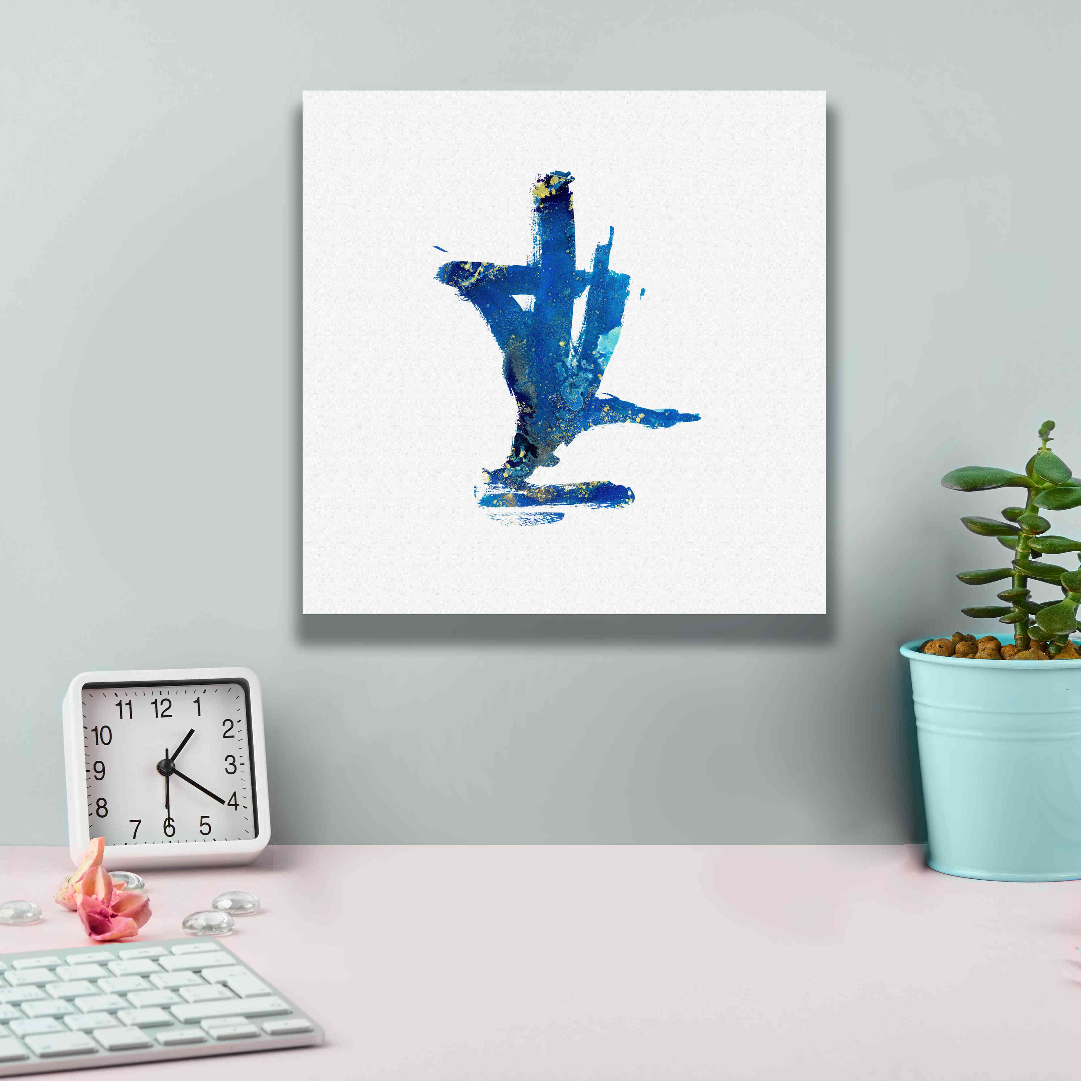 'Eastern Visions 6' by Jaclyn Frances, Giclee Canvas Wall Art,12x12