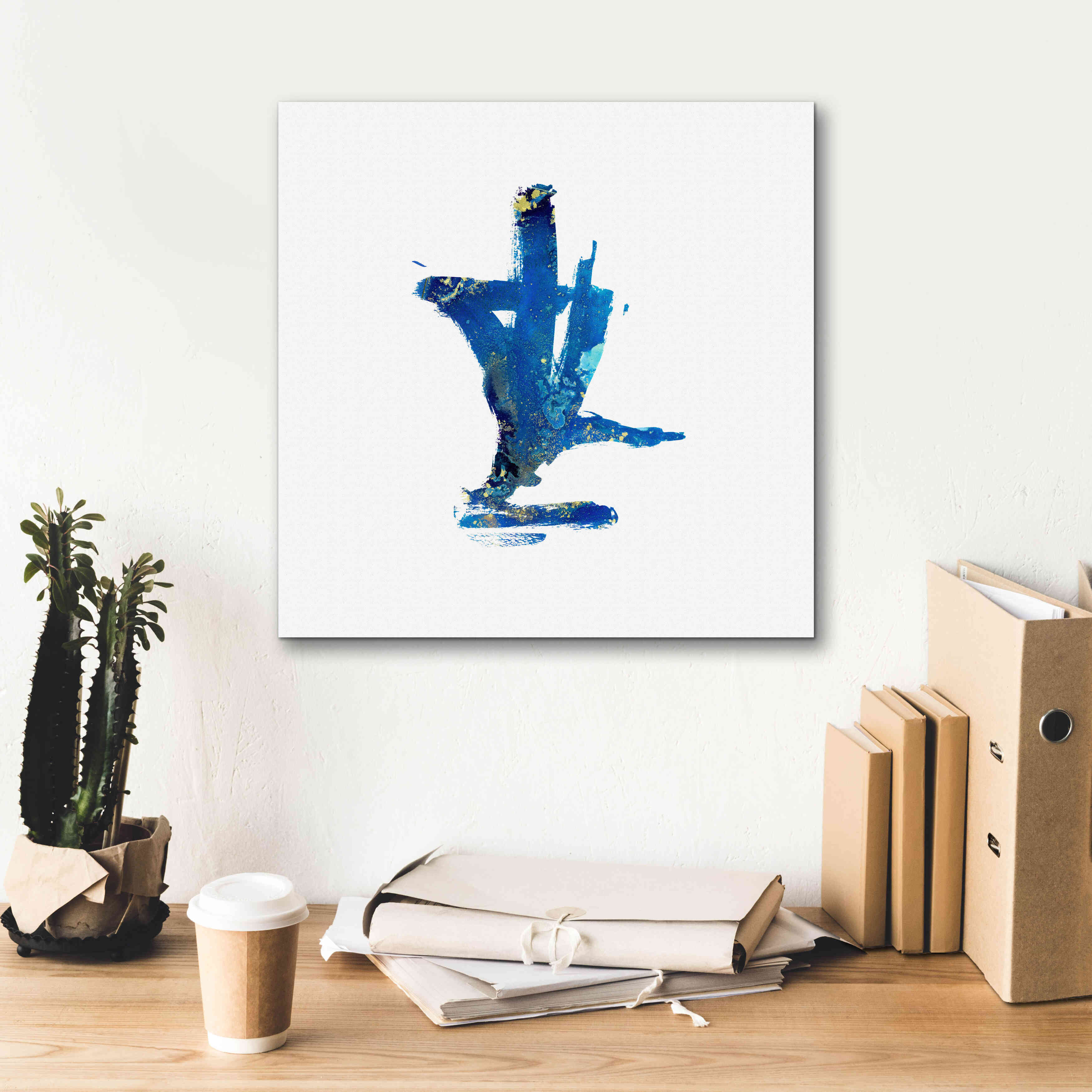 'Eastern Visions 6' by Jaclyn Frances, Giclee Canvas Wall Art,18x18