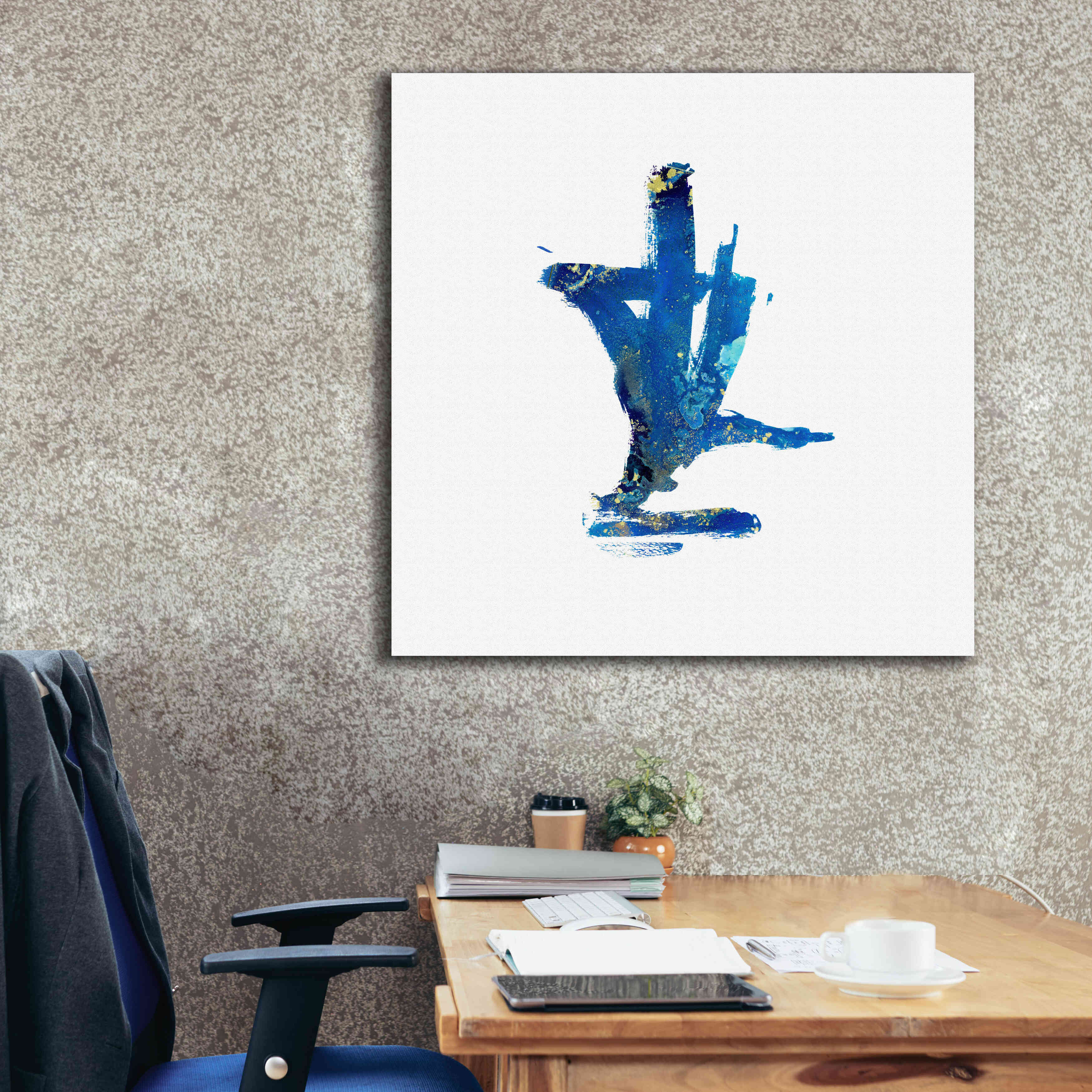 'Eastern Visions 6' by Jaclyn Frances, Giclee Canvas Wall Art,37x37