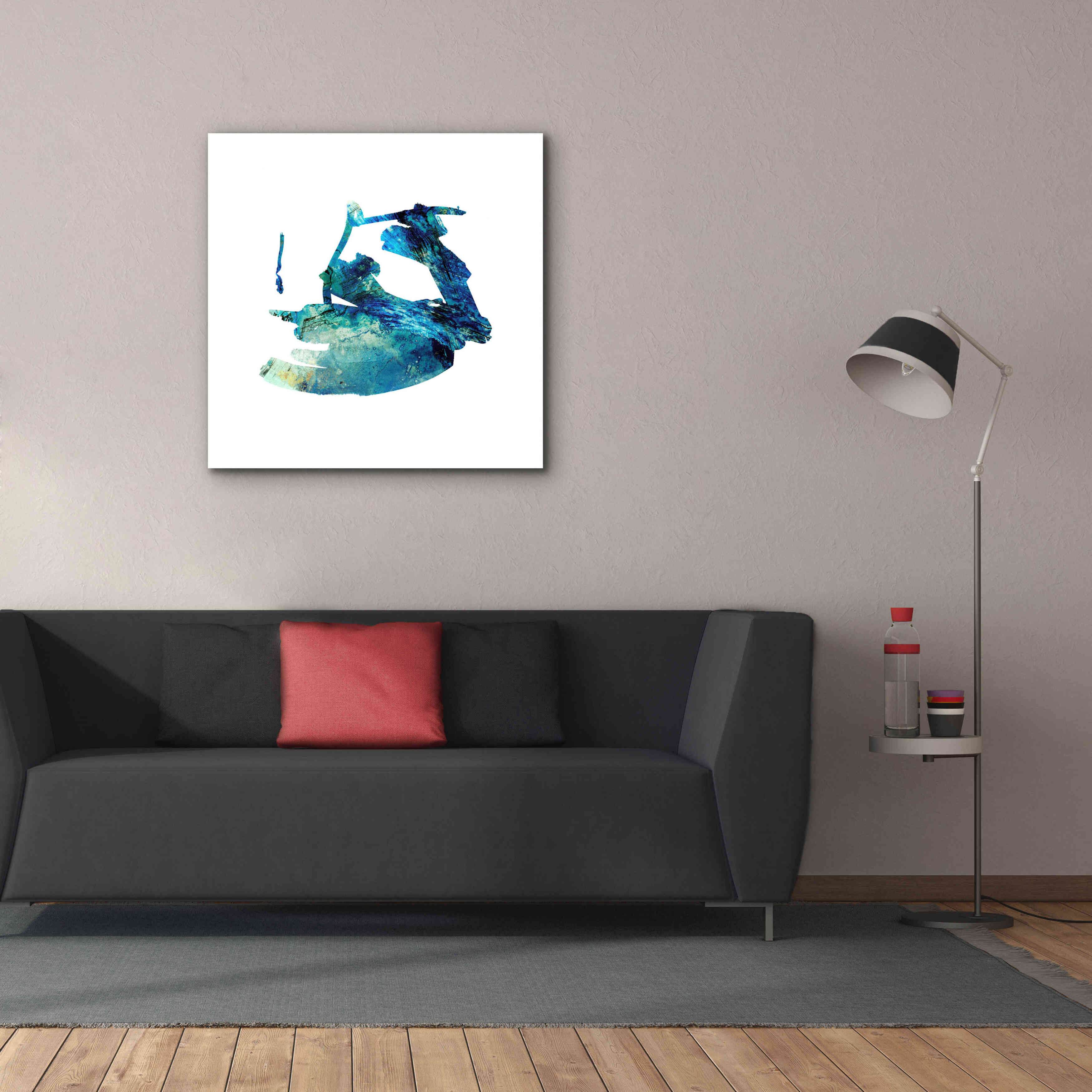 'Eastern Visions 8' by Jaclyn Frances, Giclee Canvas Wall Art,37x37