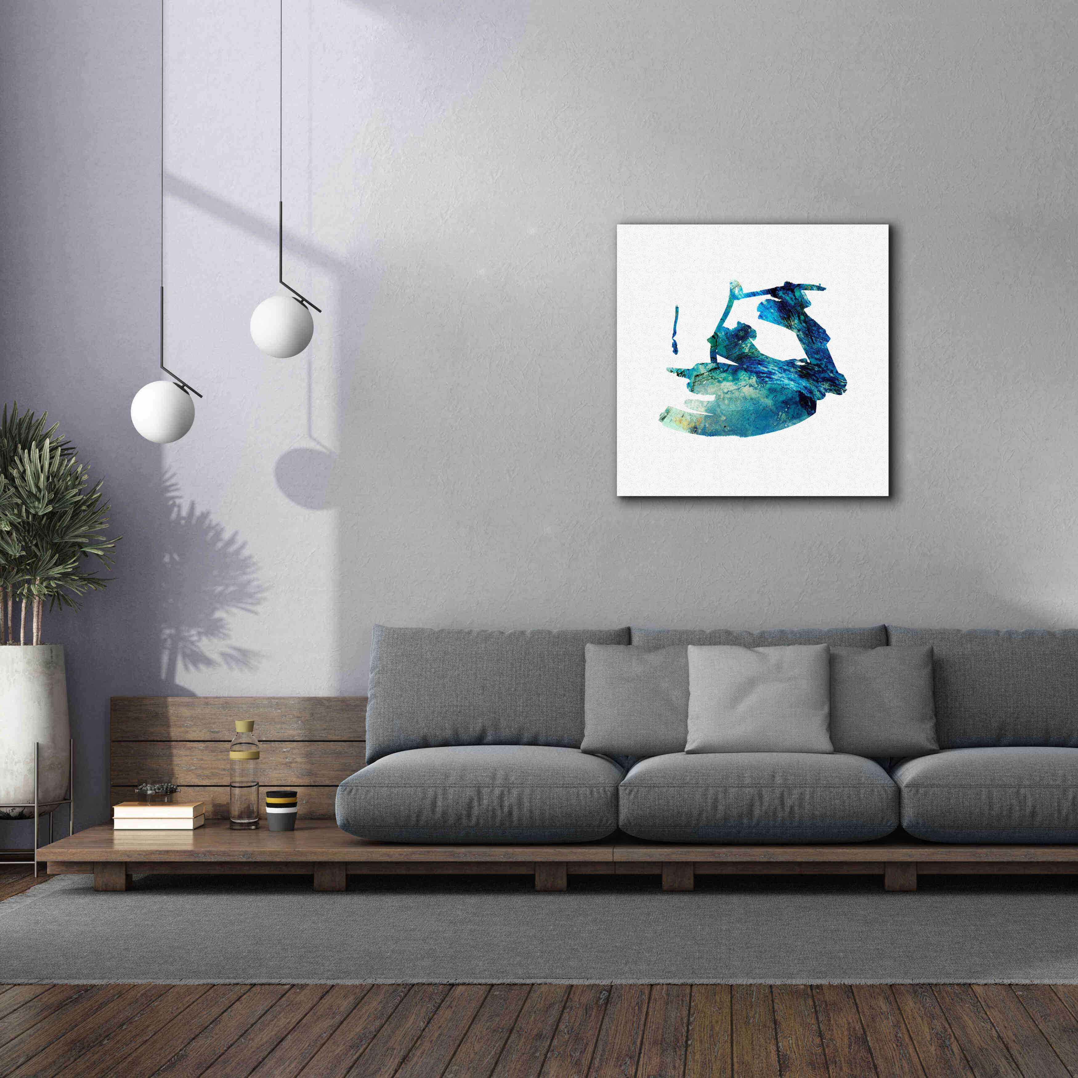 'Eastern Visions 8' by Jaclyn Frances, Giclee Canvas Wall Art,37x37