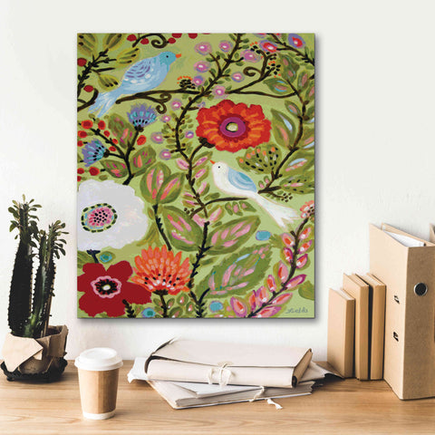 Image of 'Peace Garden' by Karen Fields, Giclee Canvas Wall Art,20x24