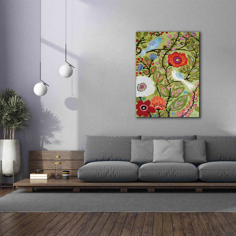 Image of 'Peace Garden' by Karen Fields, Giclee Canvas Wall Art,40x54