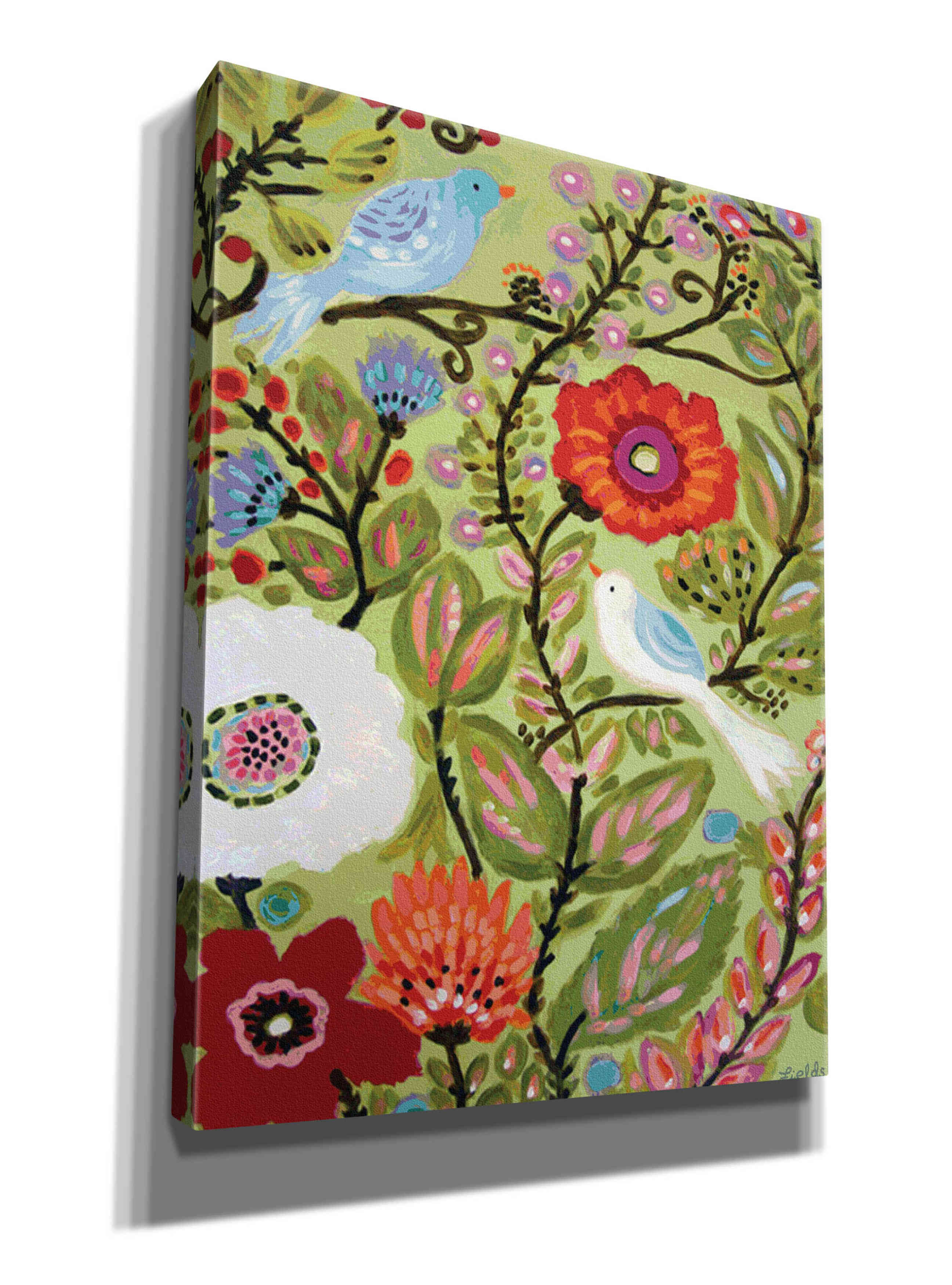 'Peace Garden' by Karen Fields, Giclee Canvas Wall Art