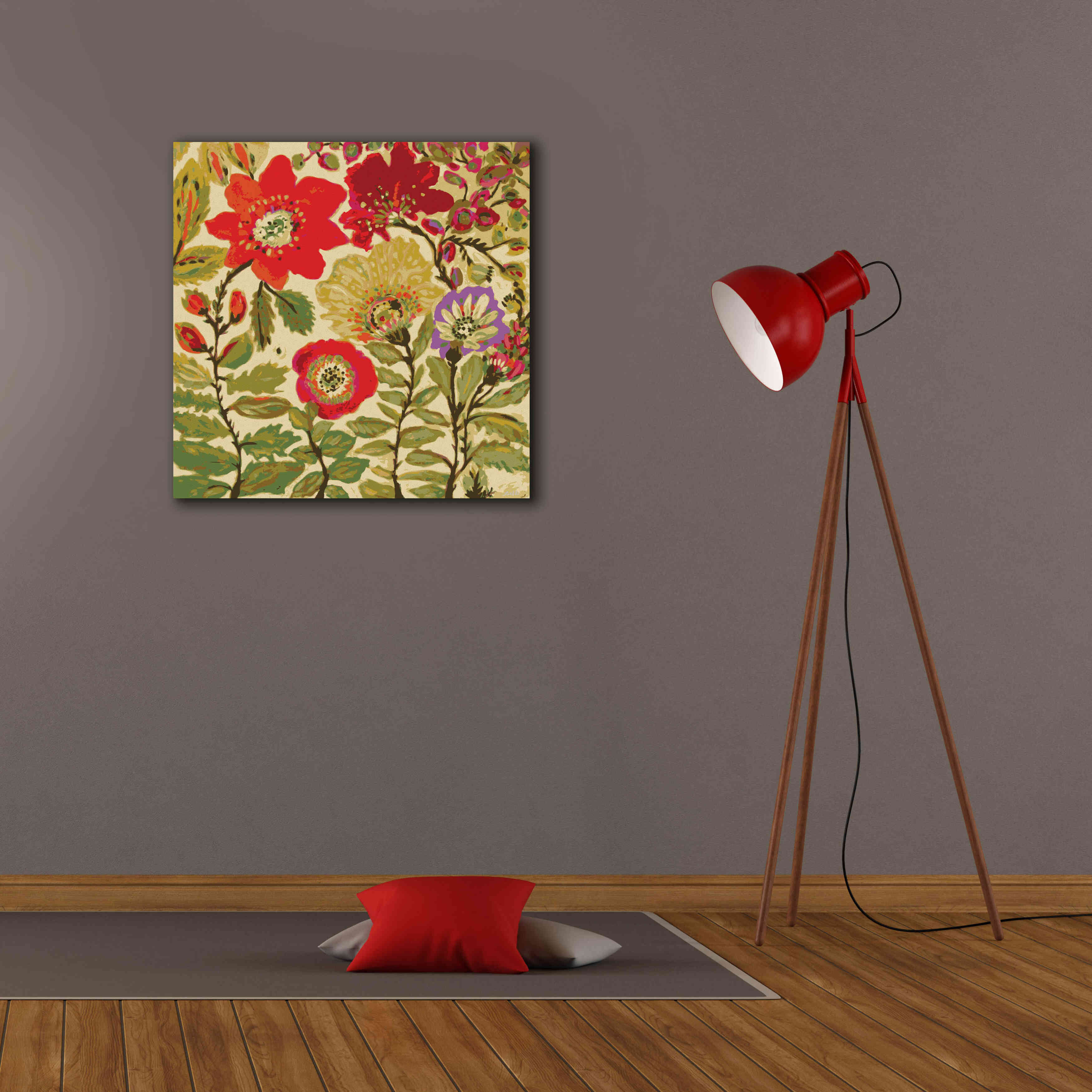 'Modern Art Innocence' by Karen Fields, Giclee Canvas Wall Art,26x26