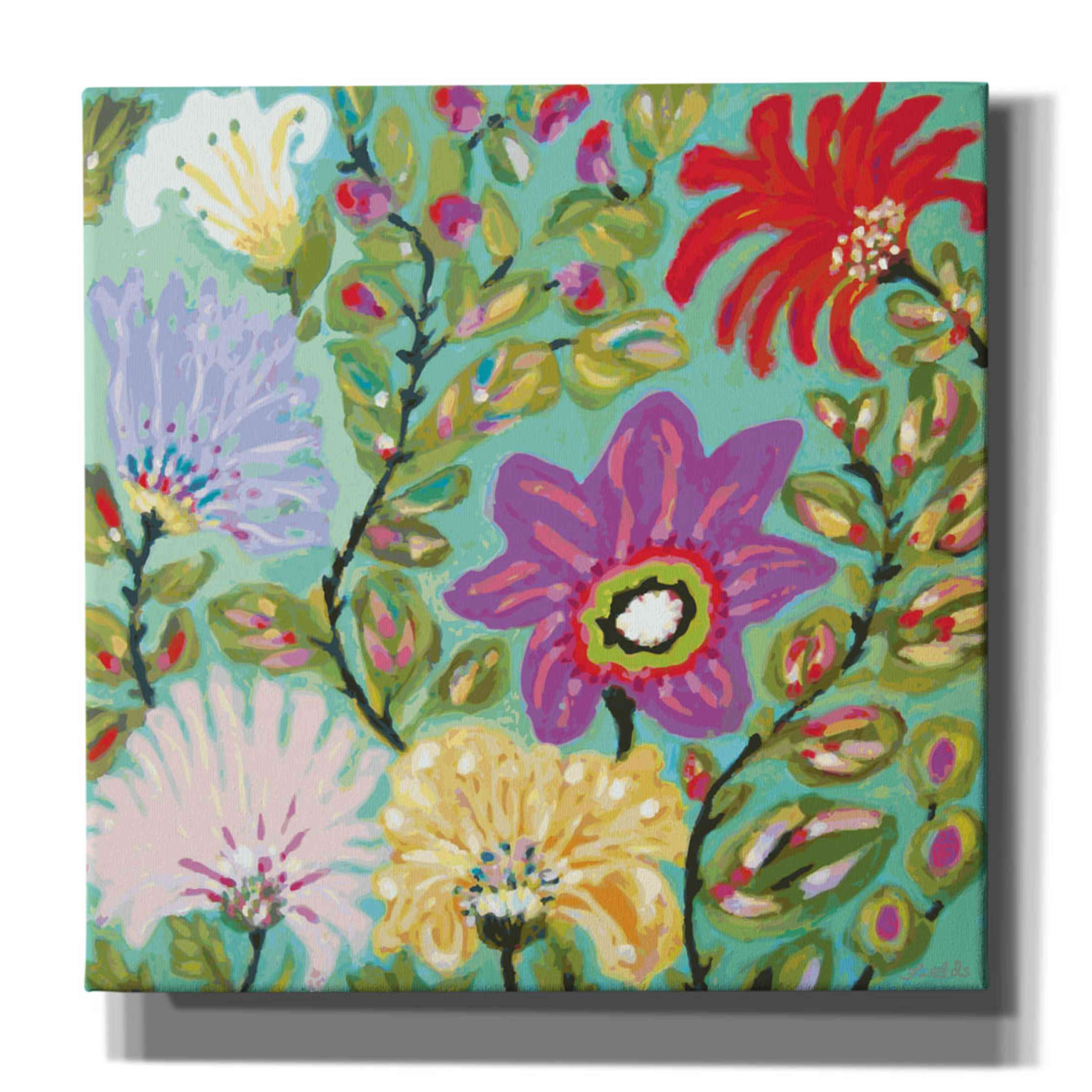 'Liberty Garden' by Karen Fields, Giclee Canvas Wall Art