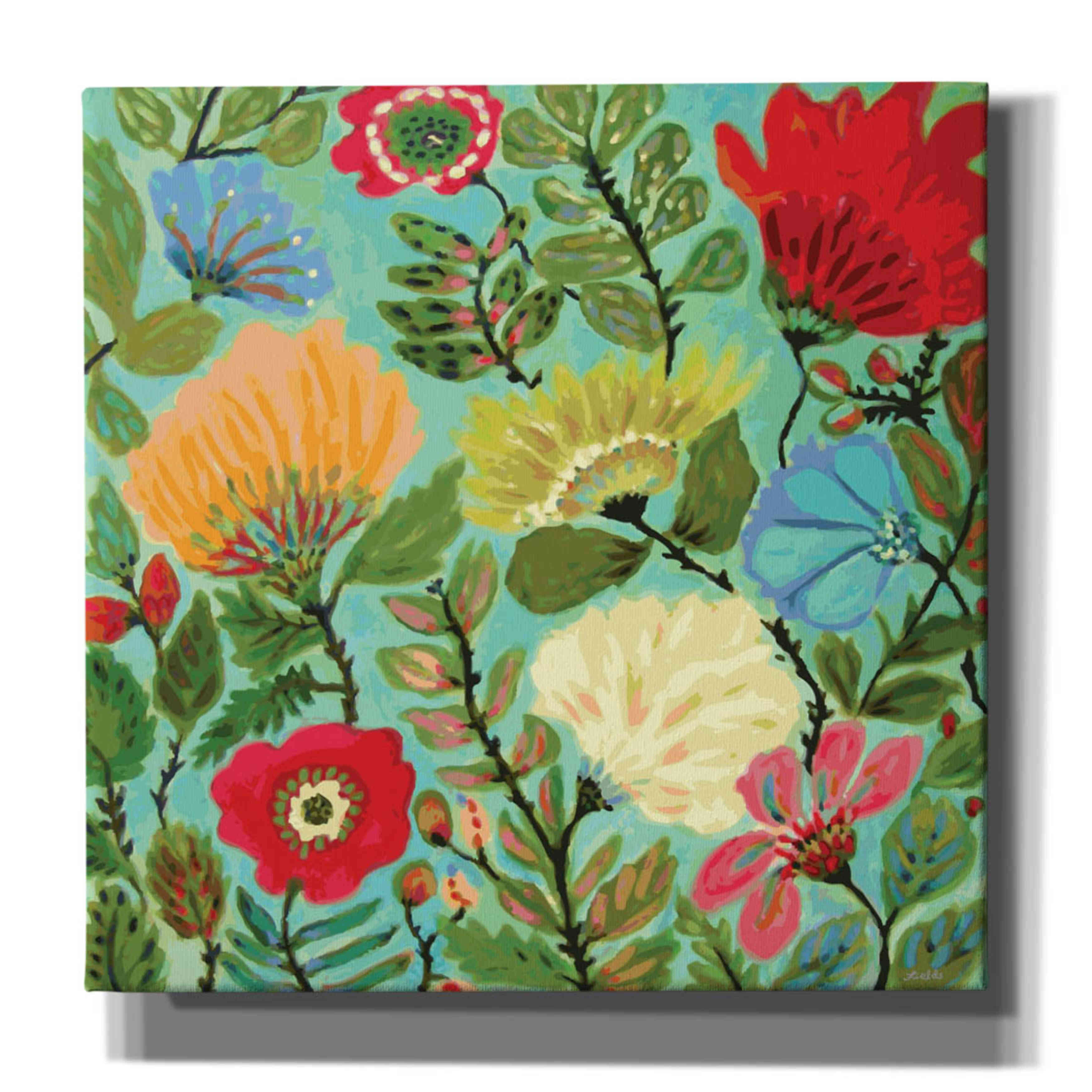 'Freedom Garden' by Karen Fields, Giclee Canvas Wall Art