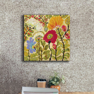 'Autumn Fresh Garden' by Karen Fields, Giclee Canvas Wall Art,18x18