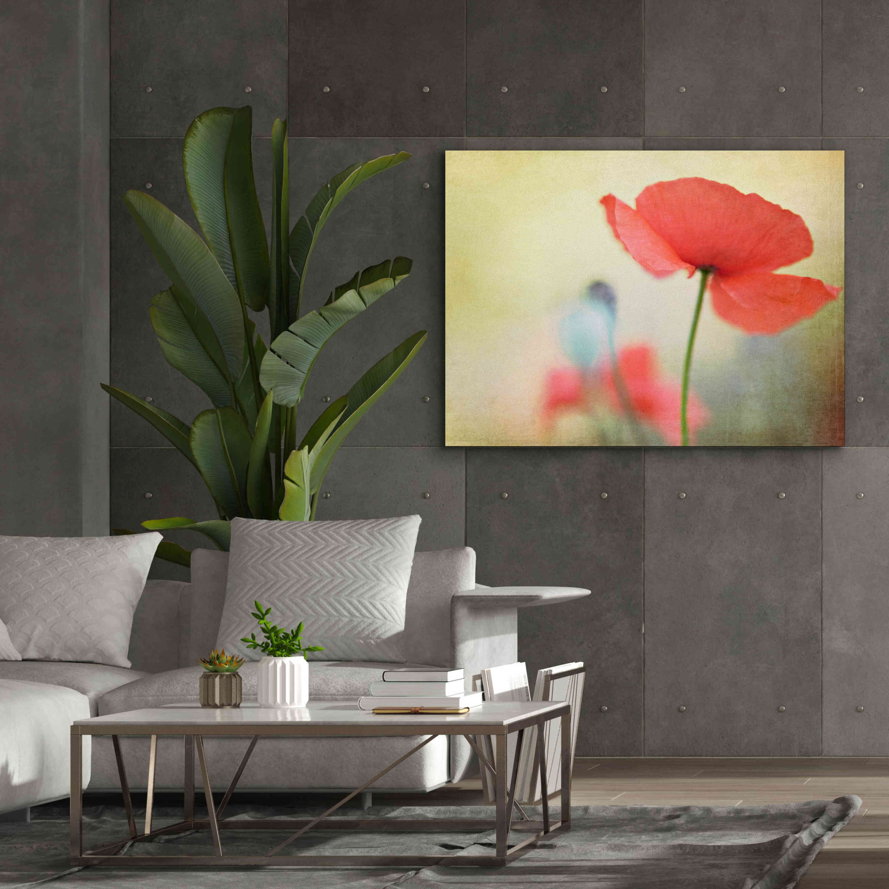 'Poppy' by Kim Fearheiley, Giclee Canvas Wall Art,54x40