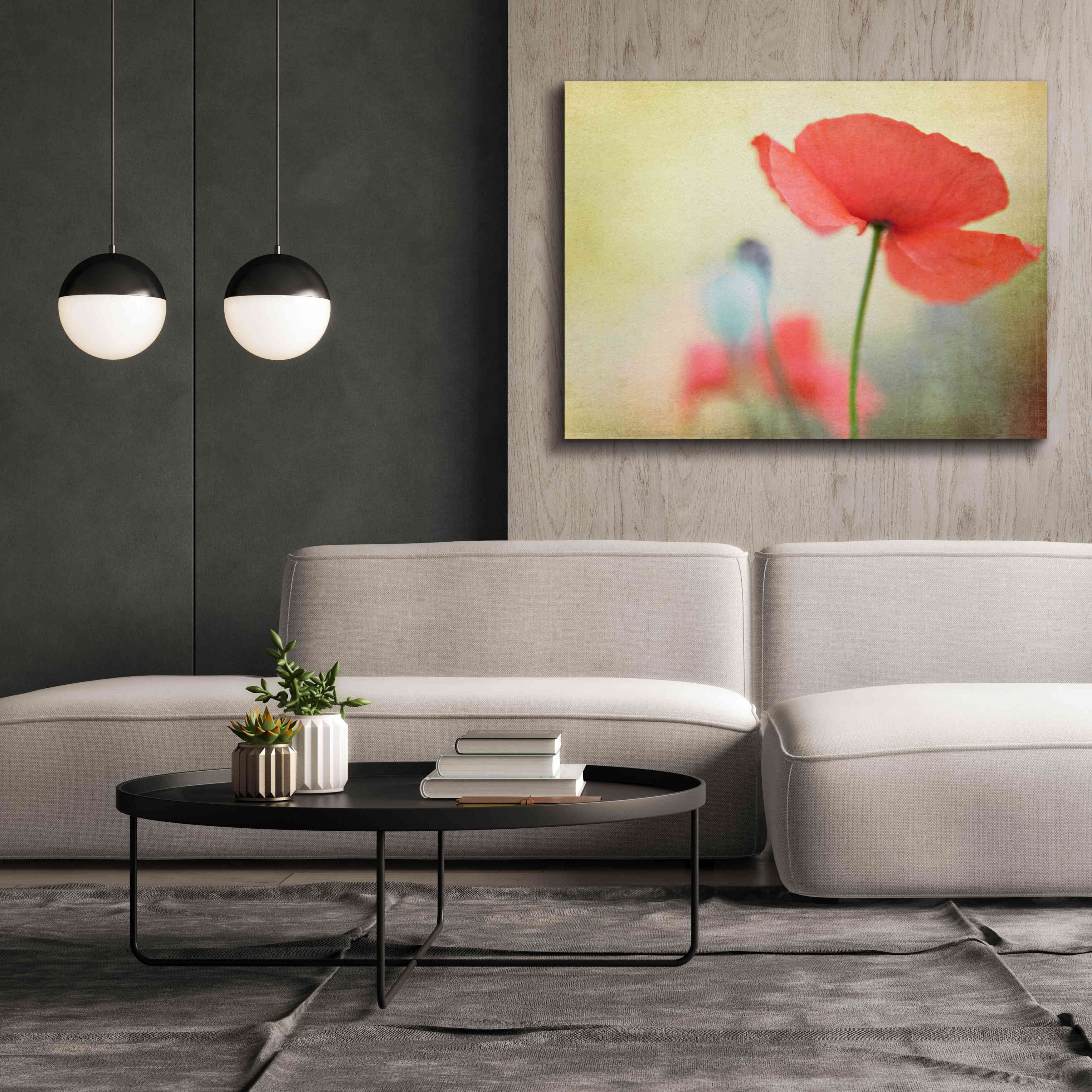 'Poppy' by Kim Fearheiley, Giclee Canvas Wall Art,54x40