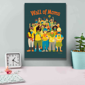 'Wall of Moms' by Kris Duran, Giclee Canvas Wall Art,12x16