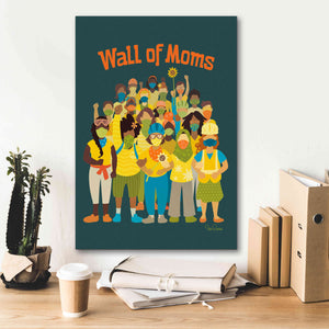 'Wall of Moms' by Kris Duran, Giclee Canvas Wall Art,18x26