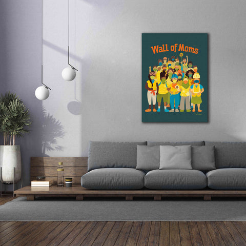 Image of 'Wall of Moms' by Kris Duran, Giclee Canvas Wall Art,40x54