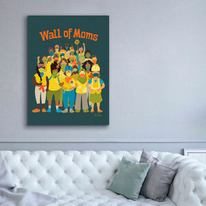 'Wall of Moms' by Kris Duran, Giclee Canvas Wall Art,40x54