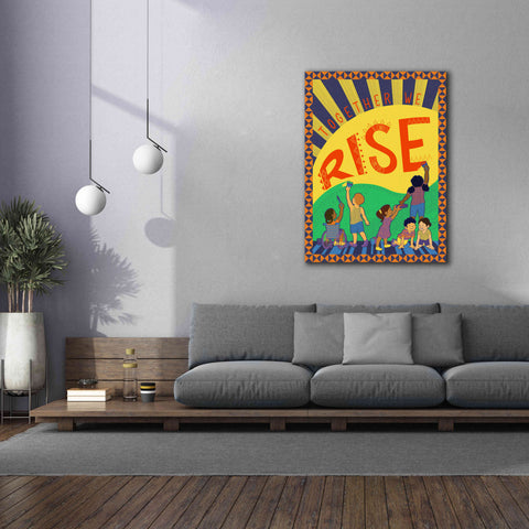 Image of 'Together We Rise' by Kris Duran, Giclee Canvas Wall Art,40x54
