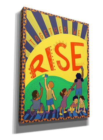 Image of 'Together We Rise' by Kris Duran, Giclee Canvas Wall Art