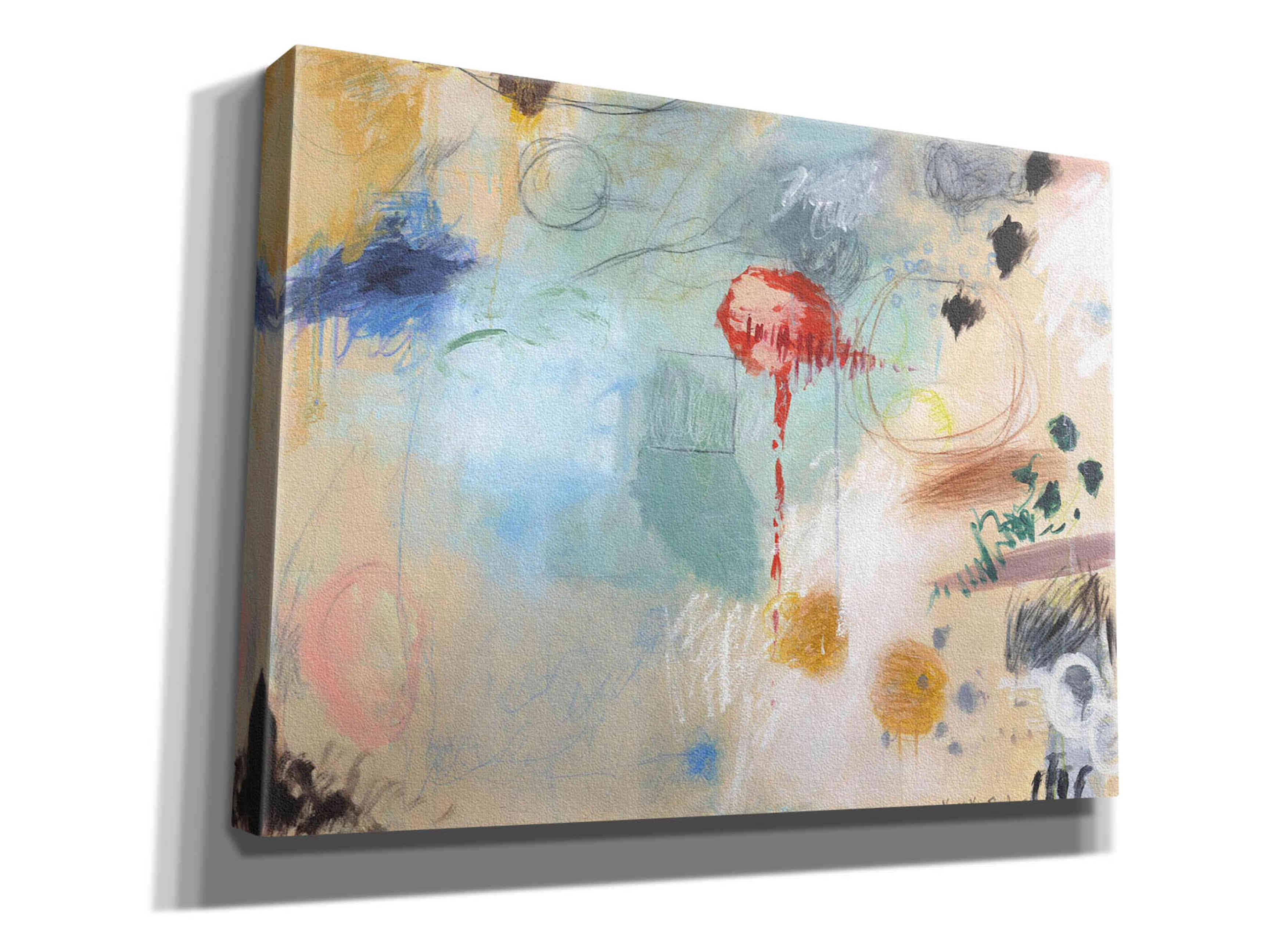 'Red Light' by Kyoko Fischer, Giclee Canvas Wall Art