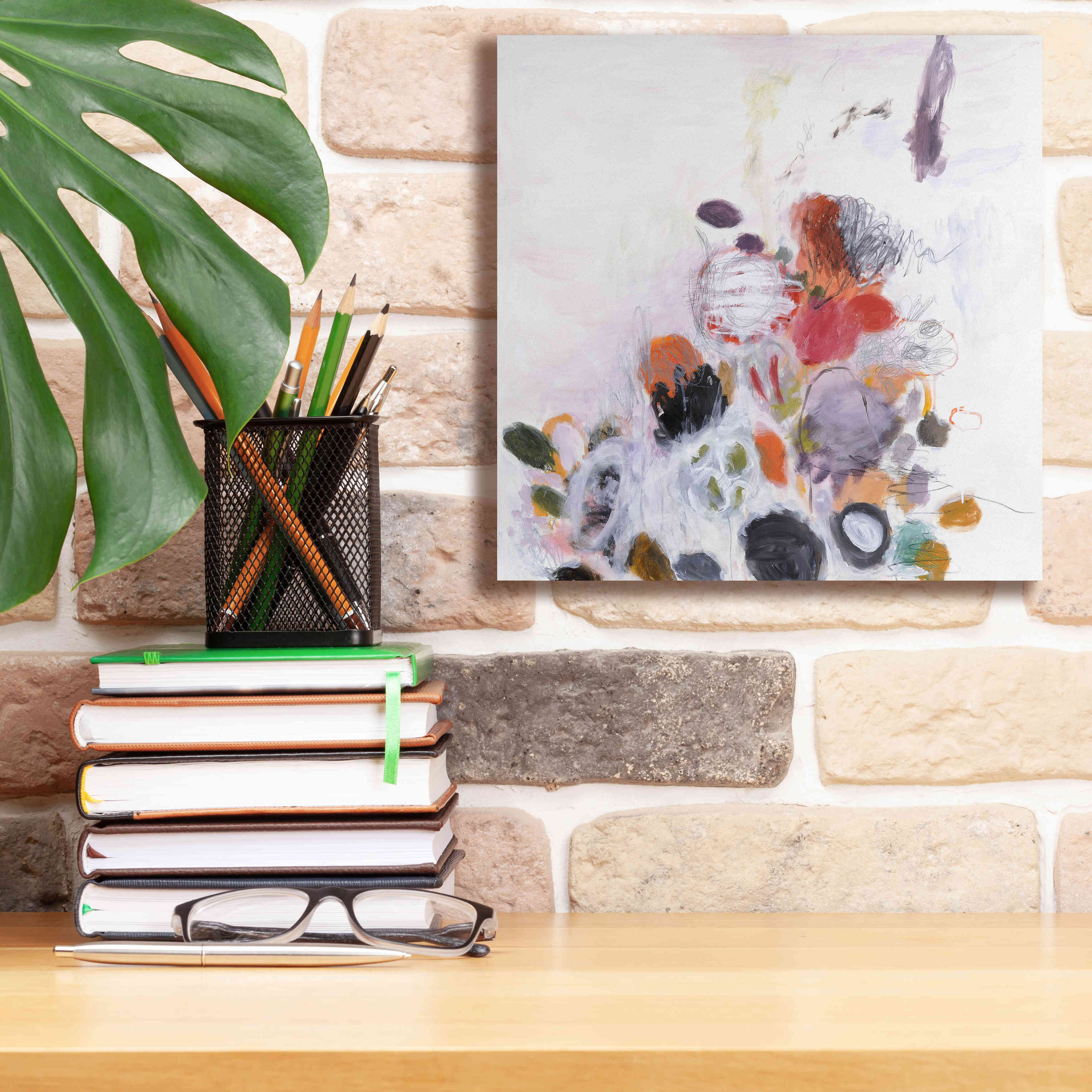 'Haru-no Jin 1' by Kyoko Fischer, Giclee Canvas Wall Art,12x12