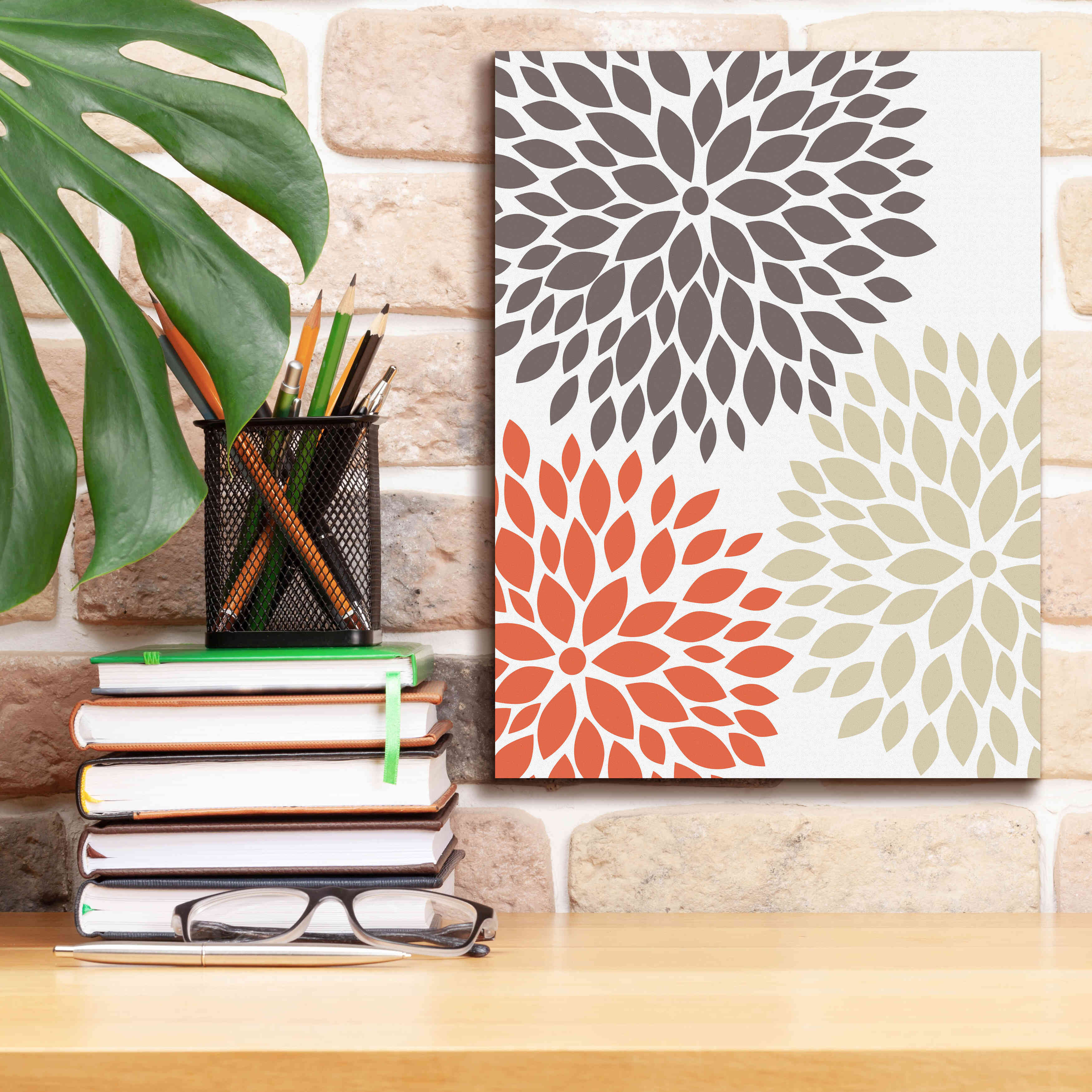 'Warm Encounters 1' by Leslie Fuqua, Giclee Canvas Wall Art,12x16