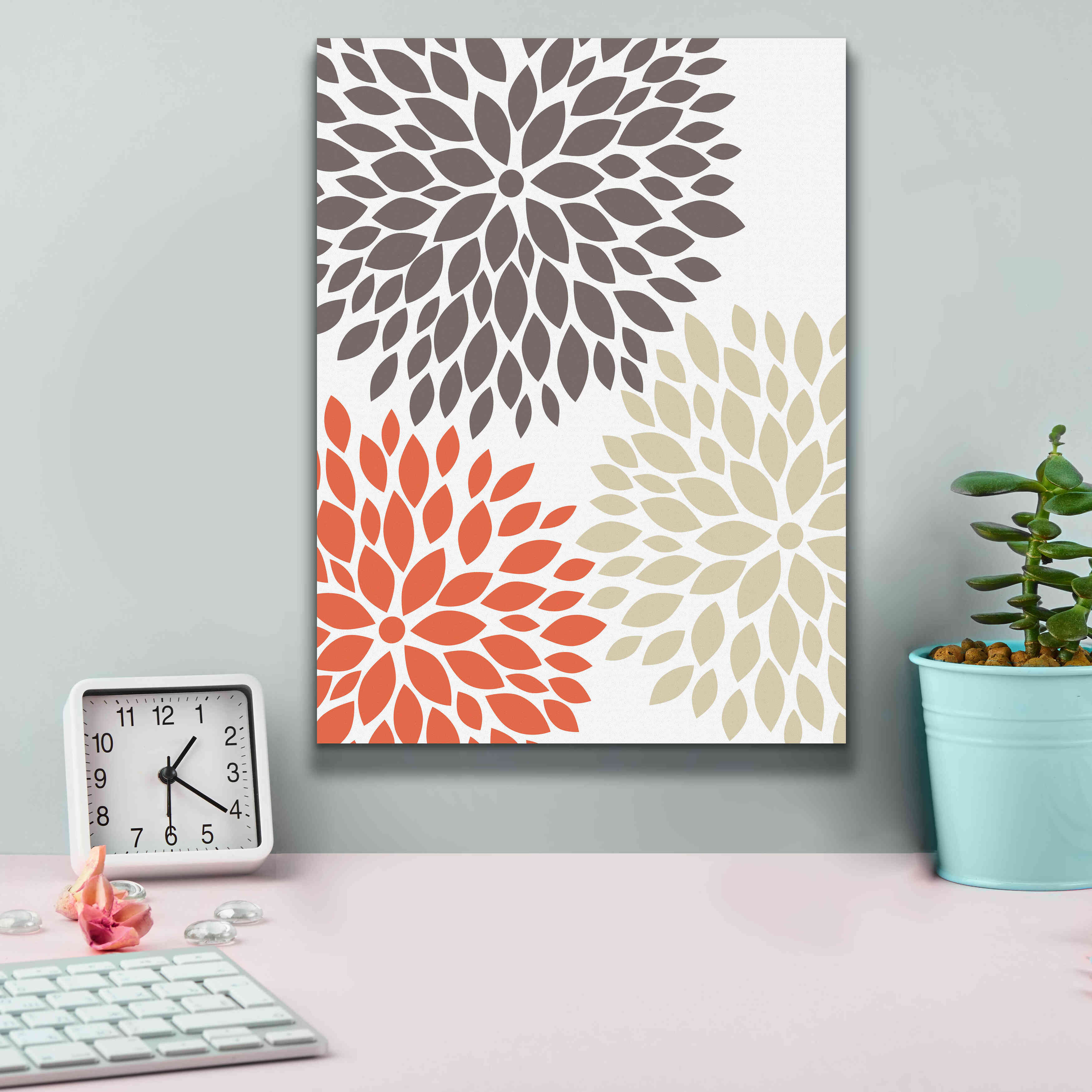 'Warm Encounters 1' by Leslie Fuqua, Giclee Canvas Wall Art,12x16