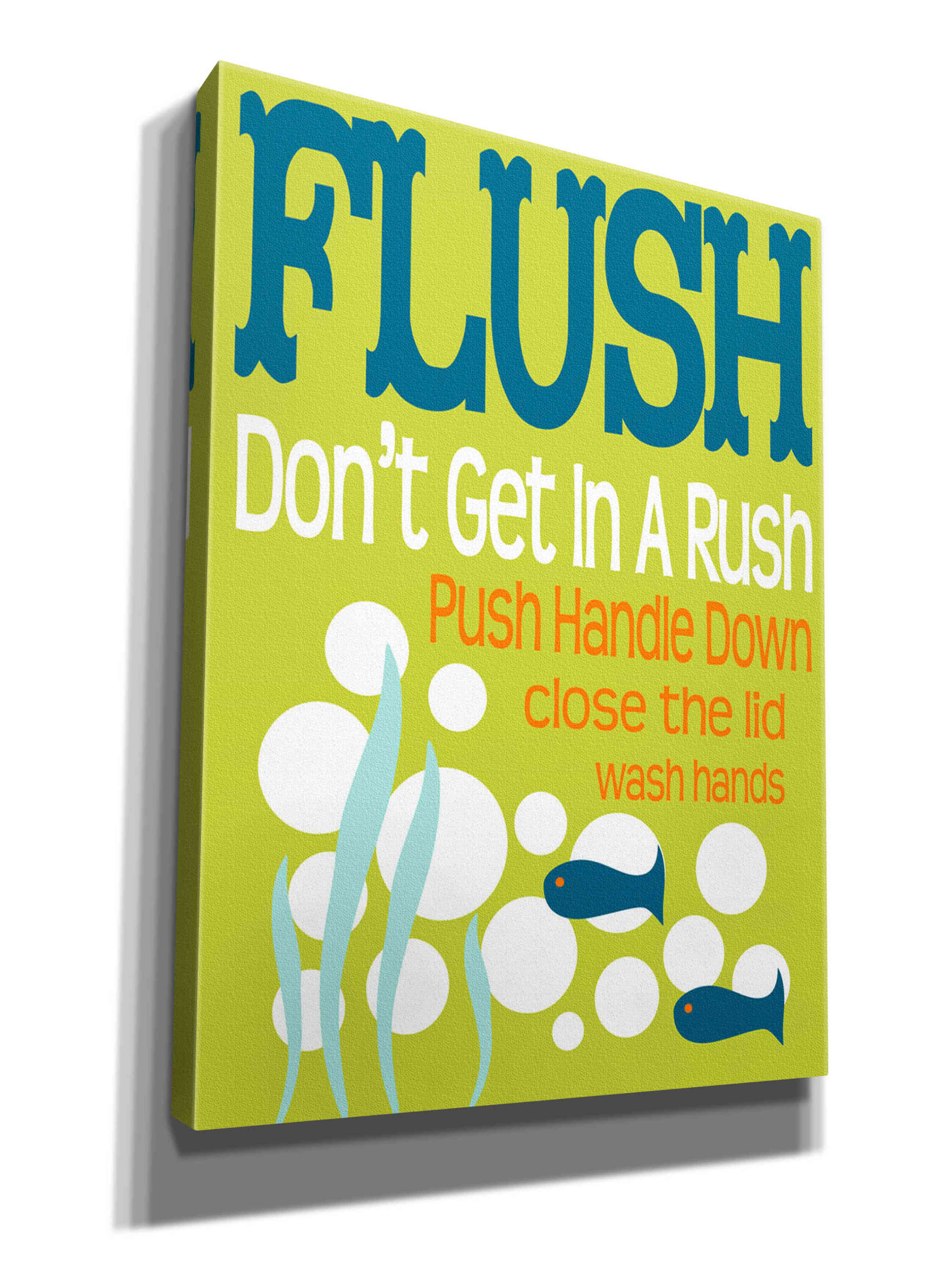 'Ocean Bubble Friends 2' by Leslie Fuqua, Giclee Canvas Wall Art