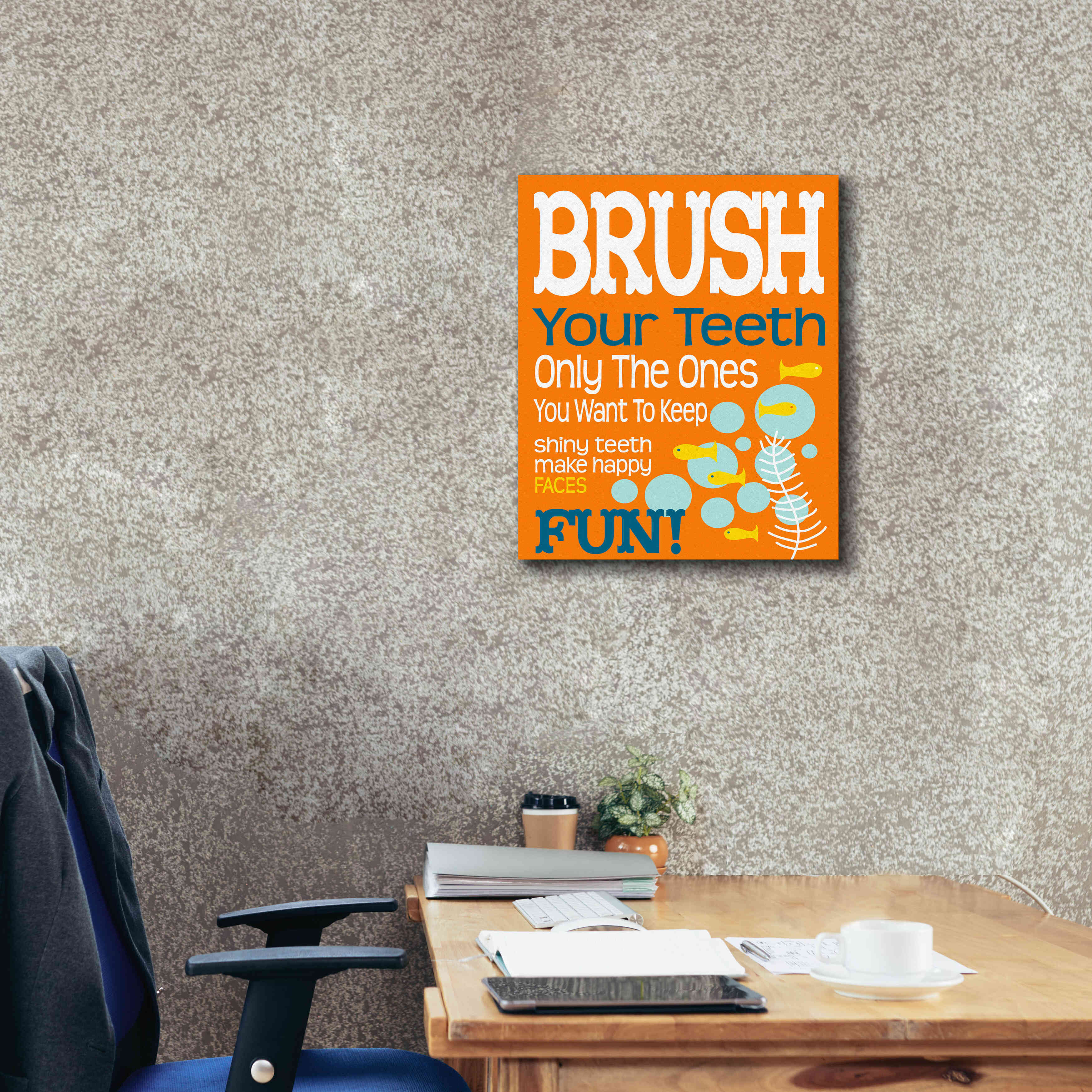 'Ocean Bubble Friends 1' by Leslie Fuqua, Giclee Canvas Wall Art,20x24