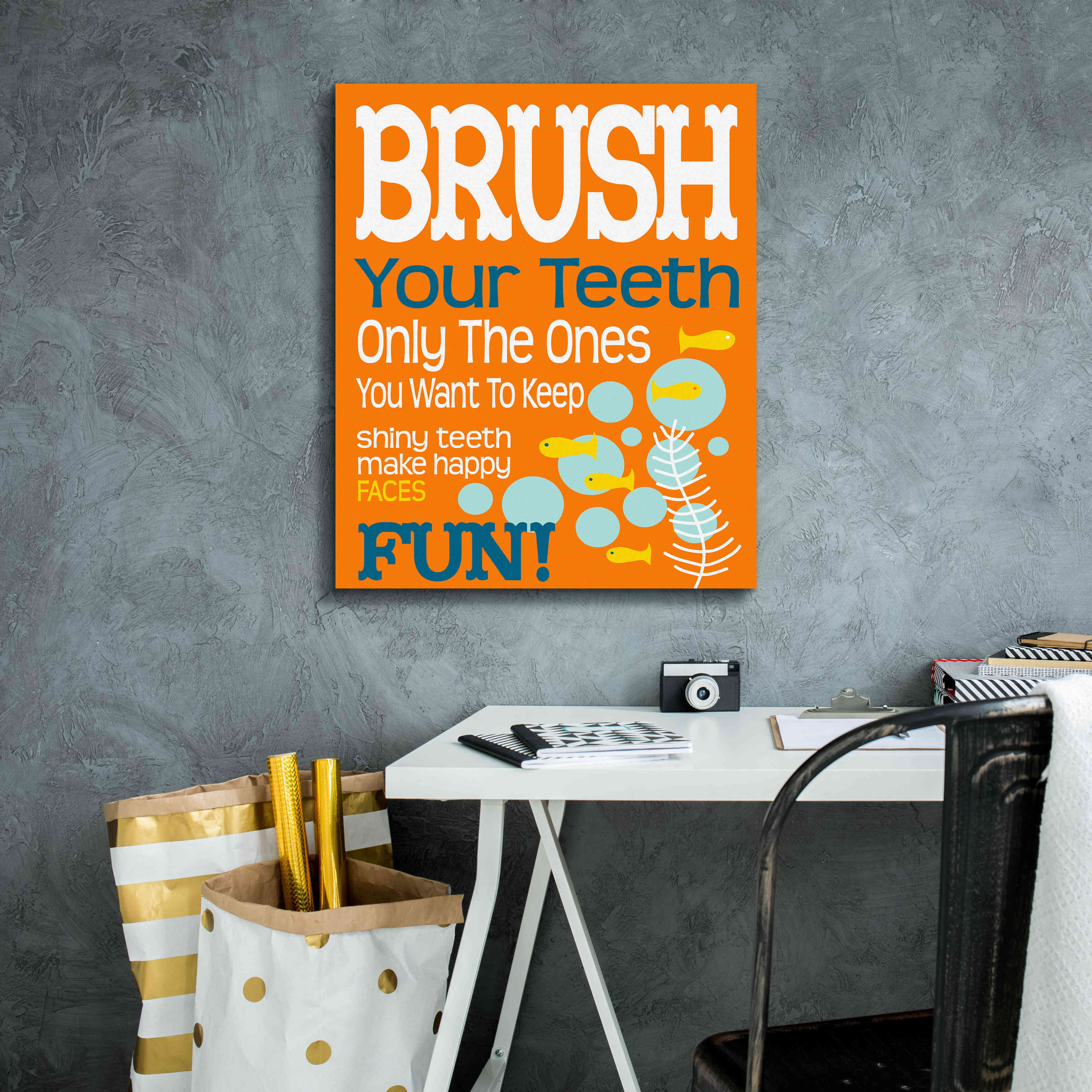 'Ocean Bubble Friends 1' by Leslie Fuqua, Giclee Canvas Wall Art,20x24