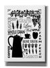 'Culinary Love 2 in B&W' by Leslie Fuqua, Giclee Canvas Wall Art