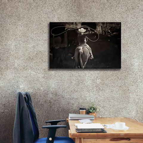 Image of 'American Cowgirl' by Lisa Dearing, Giclee Canvas Wall Art,40x26