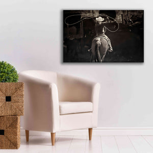 'American Cowgirl' by Lisa Dearing, Giclee Canvas Wall Art,40x26