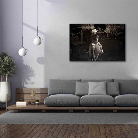 Image of 'American Cowgirl' by Lisa Dearing, Giclee Canvas Wall Art,60x40