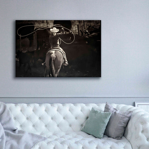 Image of 'American Cowgirl' by Lisa Dearing, Giclee Canvas Wall Art,60x40
