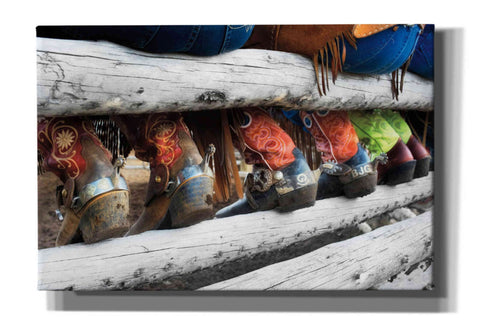 Image of 'Boots & Spurs' by Lisa Dearing, Giclee Canvas Wall Art