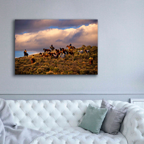 Image of 'Chasing Thunder' by Lisa Dearing, Giclee Canvas Wall Art,60x40