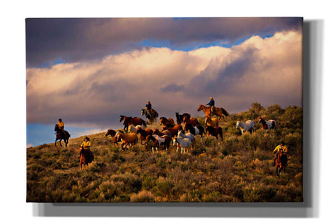 Image of 'Chasing Thunder' by Lisa Dearing, Giclee Canvas Wall Art