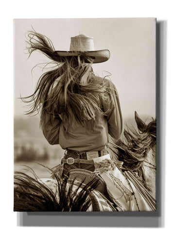 Image of 'Cowgirl' by Lisa Dearing, Giclee Canvas Wall Art
