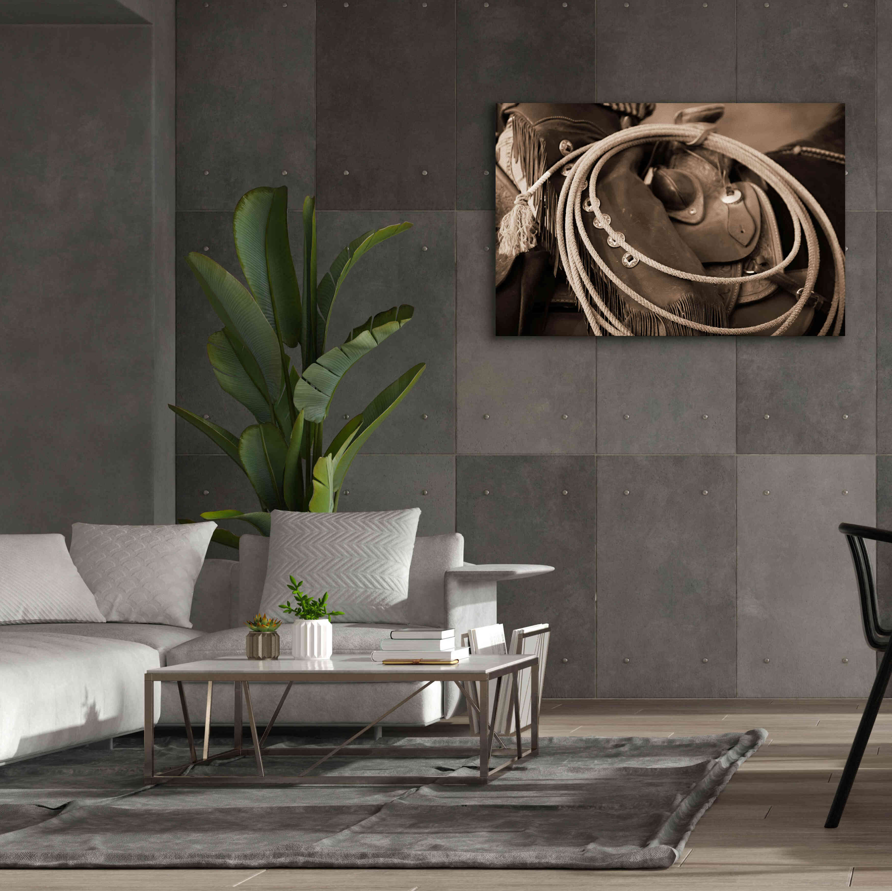 'Cowgirls Lasso' by Lisa Dearing, Giclee Canvas Wall Art,60x40